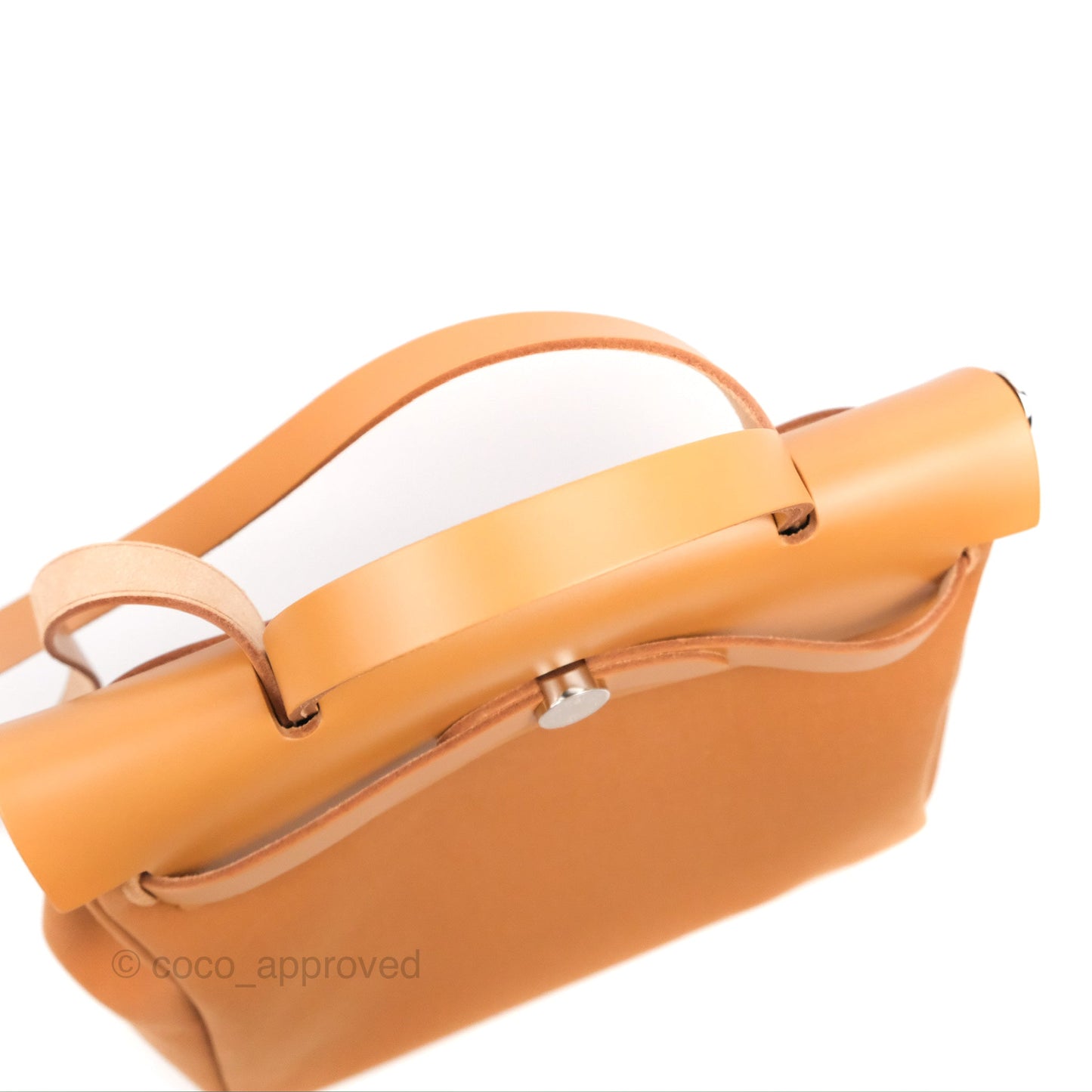 Hermès Herbag Zip 31 Natural Sable Canvas Palladium Hardware