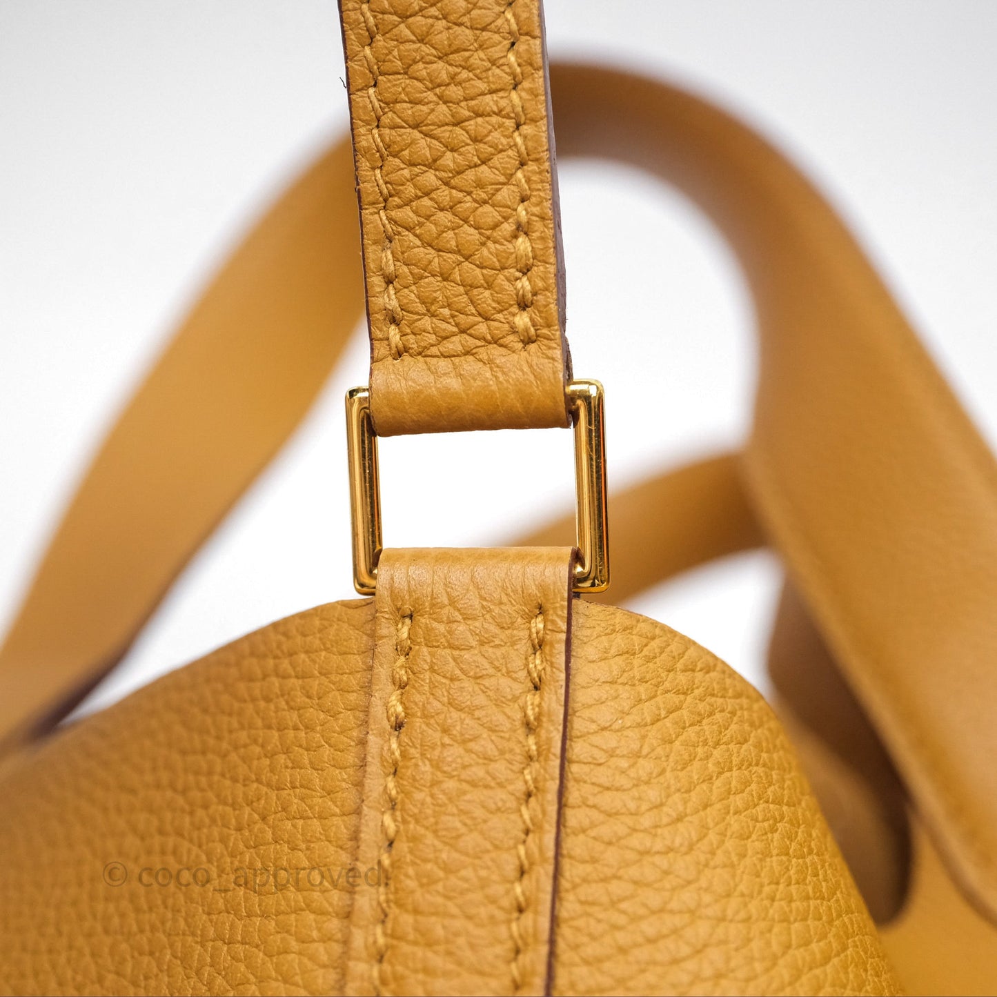 Hermès Picotin 22 Sesame 2S Taurillon Maurice Gold Hardware