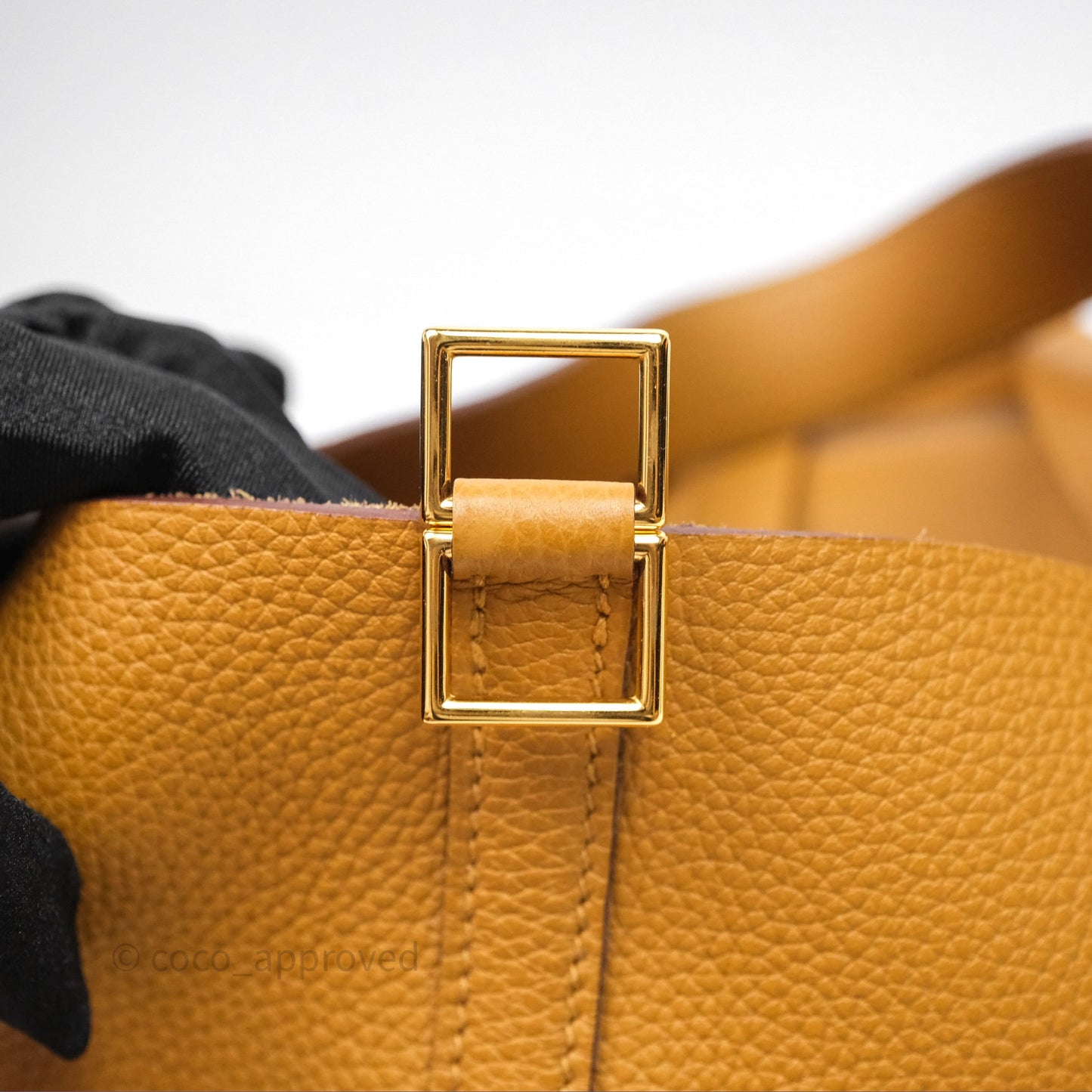 Hermès Picotin 22 Sesame 2S Taurillon Maurice Gold Hardware