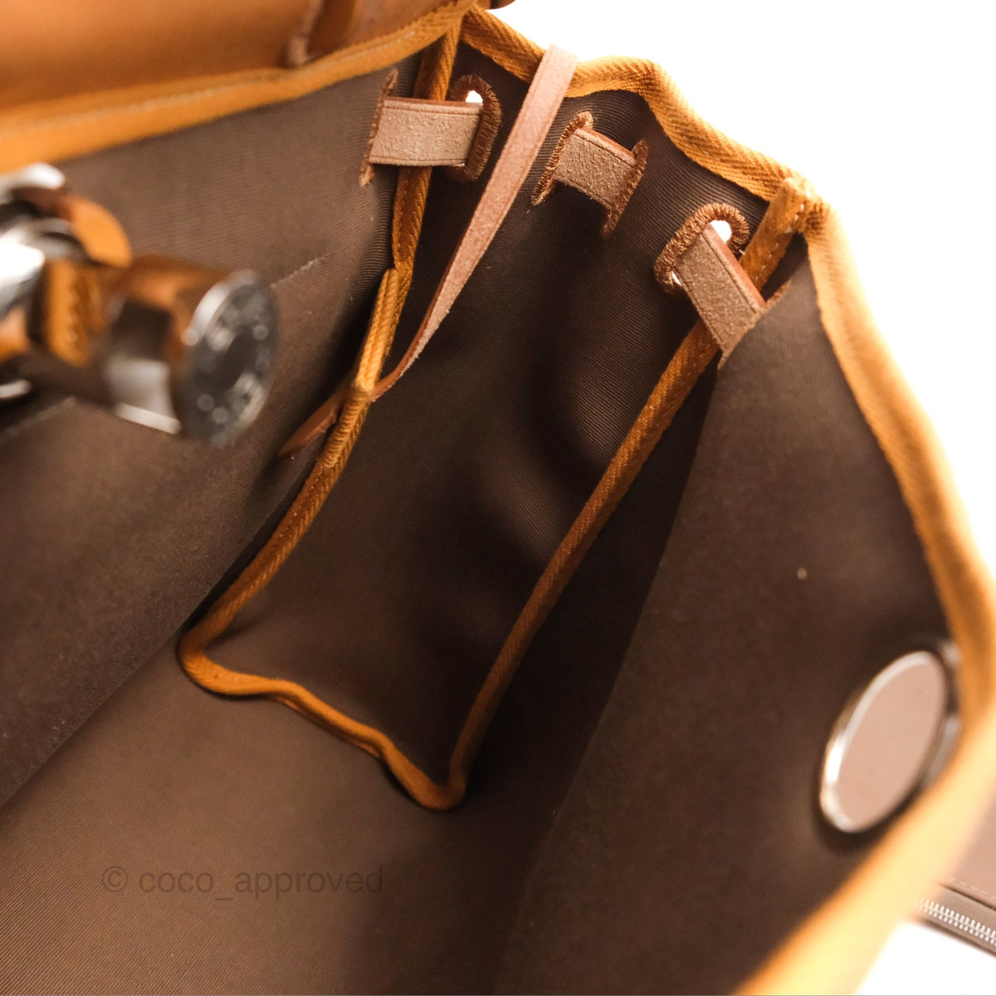 Hermès Herbag Zip 31 Natural Sable Canvas Palladium Hardware