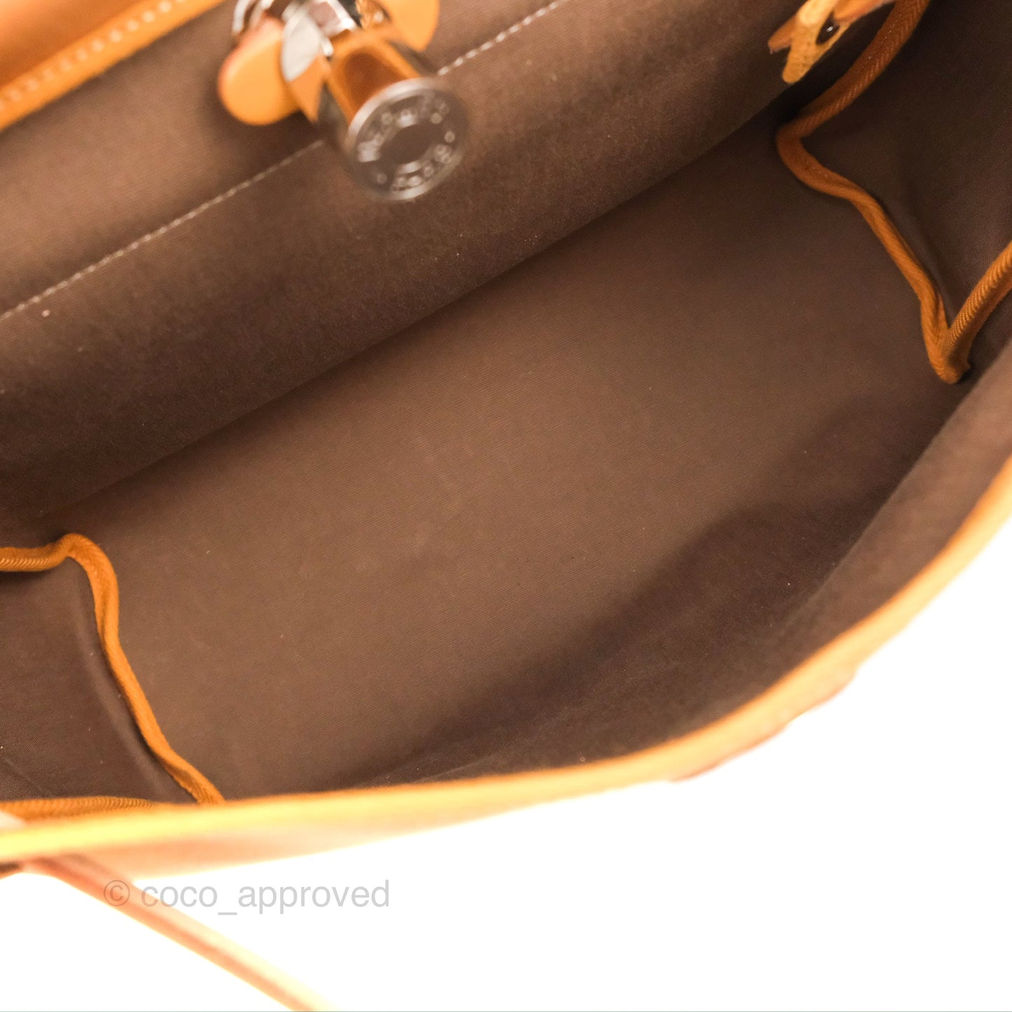 Hermès Herbag Zip 31 Natural Sable Canvas Palladium Hardware