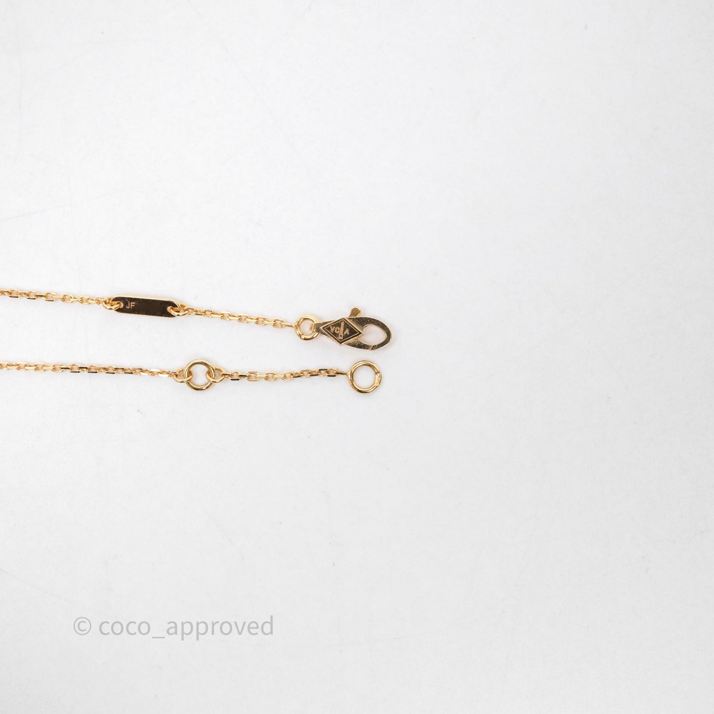 Van Cleef & Arpels Sweet Alhambra Pendant Necklace Red Carnelian Rose Gold