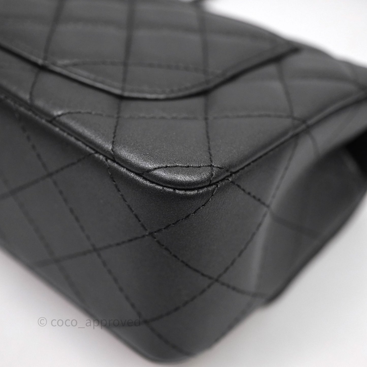 Chanel Quilted Mini Rectangular So Black Lambskin