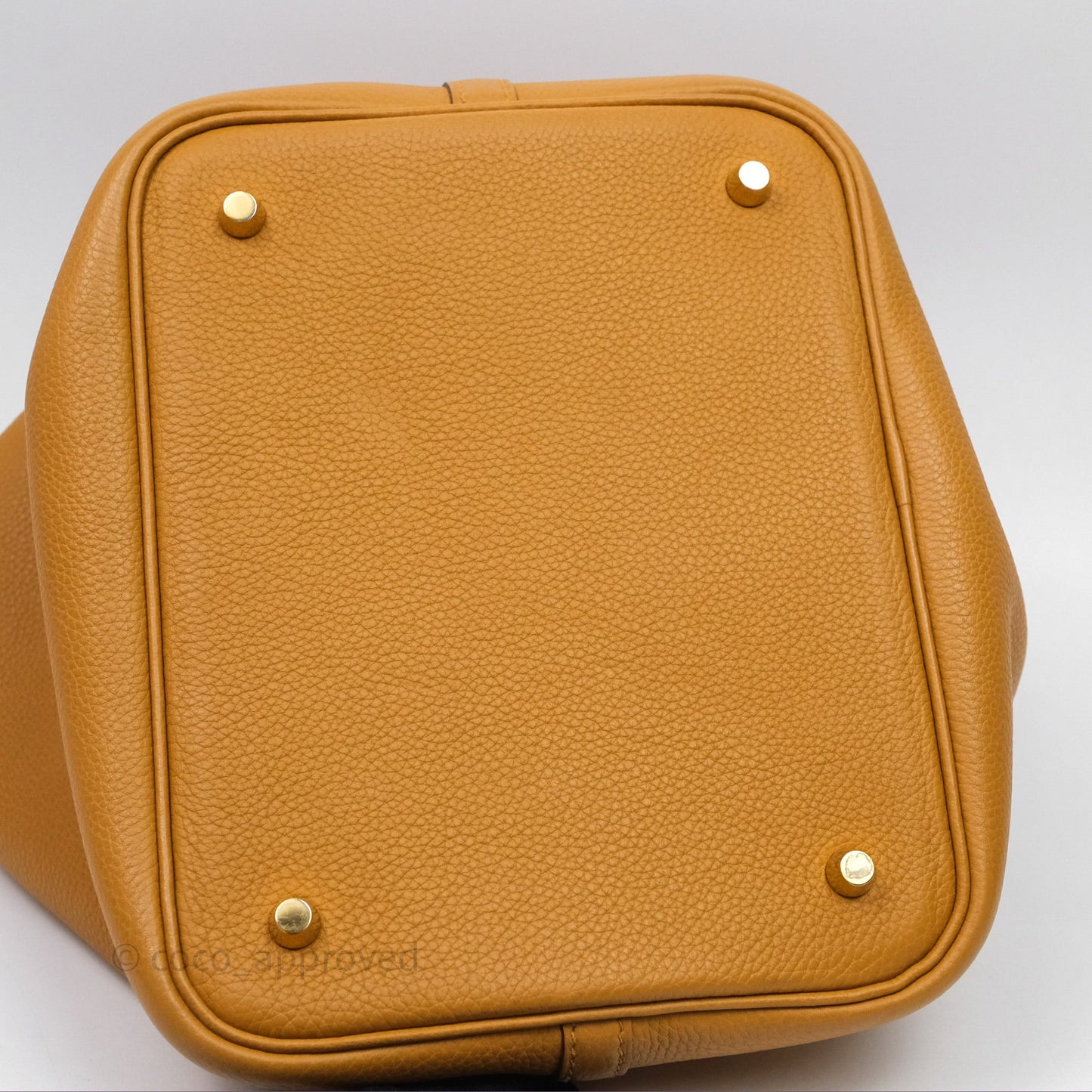 Hermès Picotin 22 Sesame 2S Taurillon Maurice Gold Hardware
