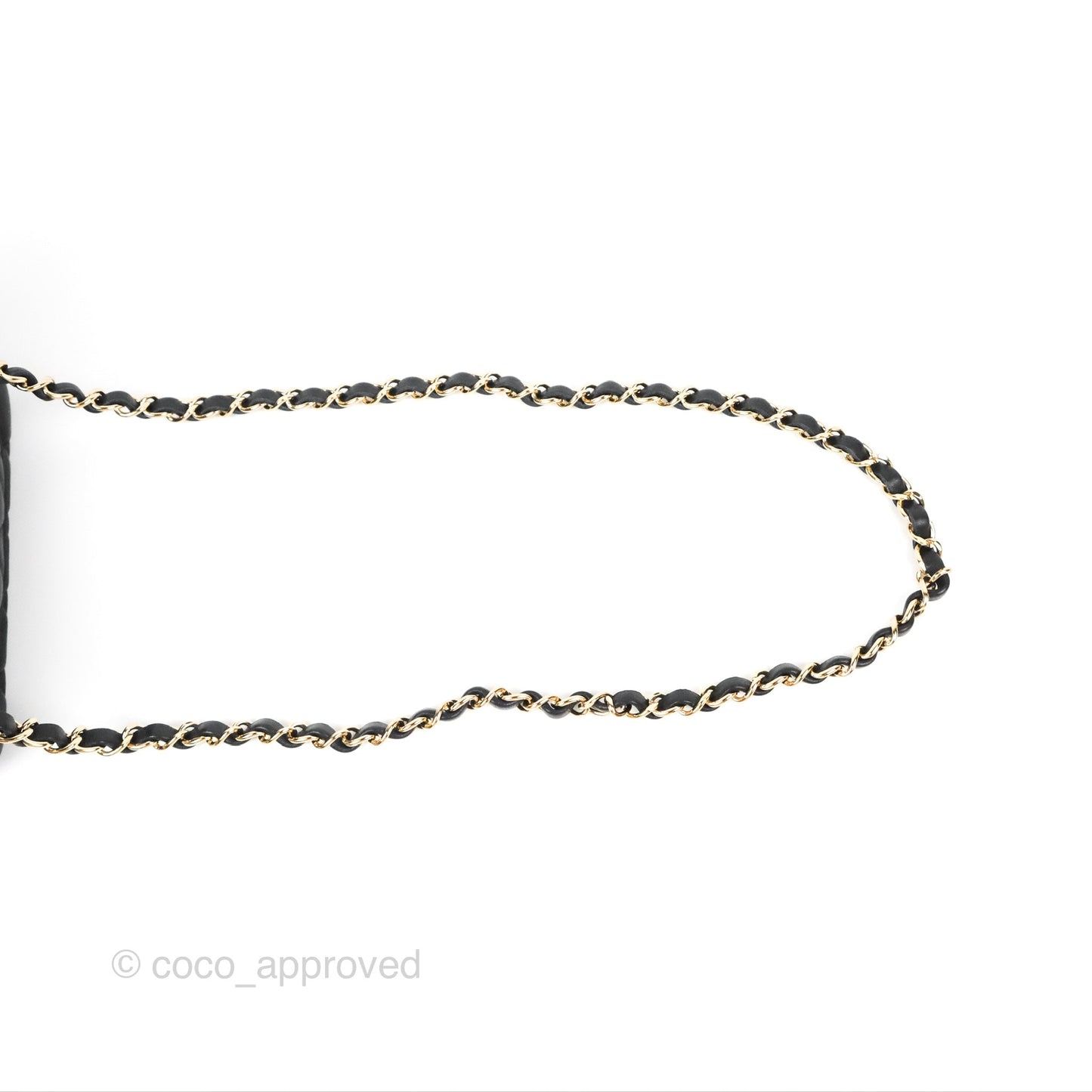 Chanel Mini Square Black Lambskin Gold Hardware