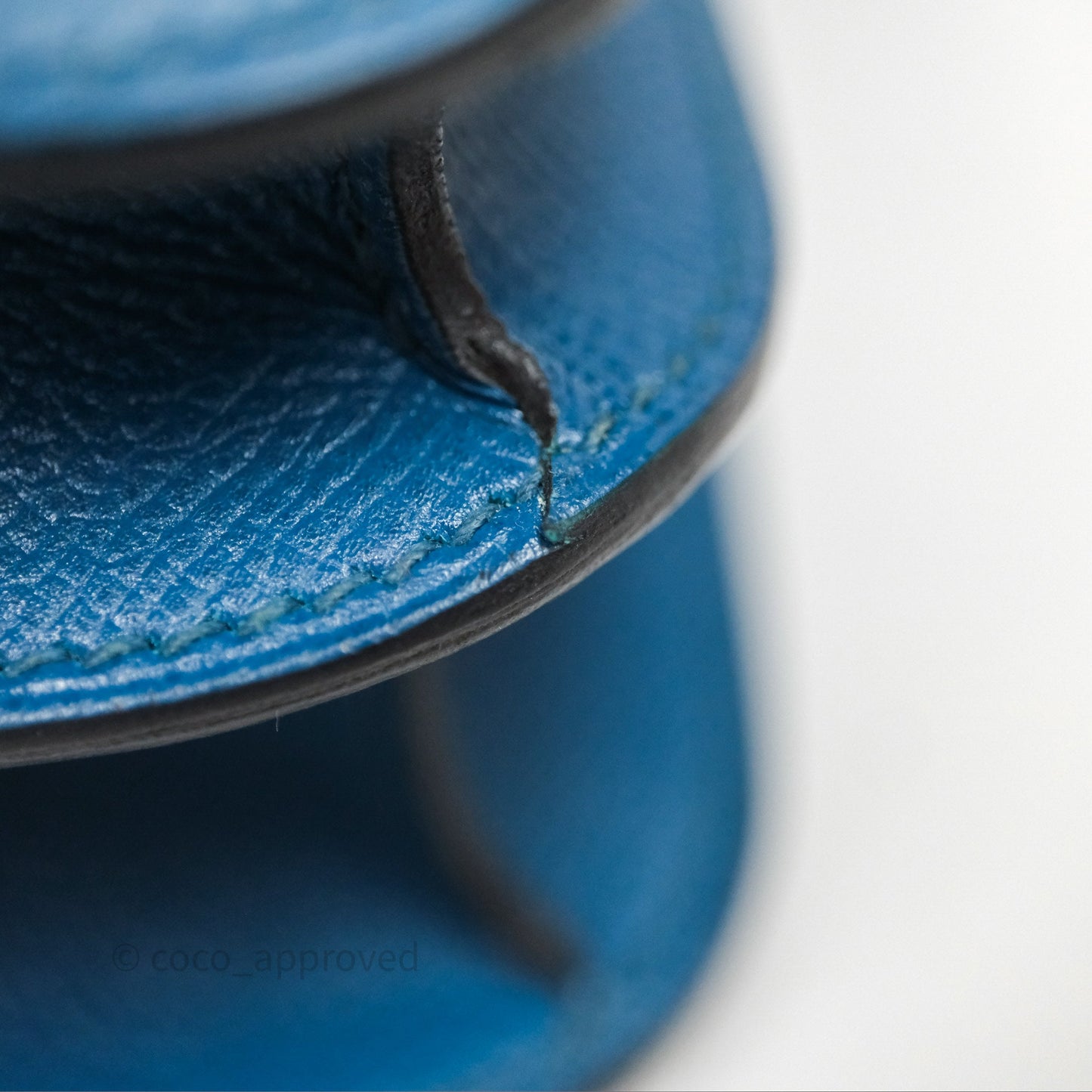 Hermès Constance 24 Bleu Epsom Palladium Hardware