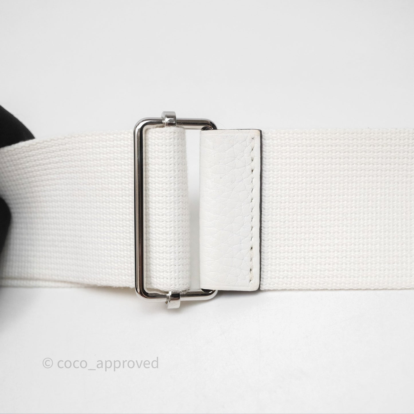 Hermes Evelyne III 29 New White 0U Clemence Palladium Hardware