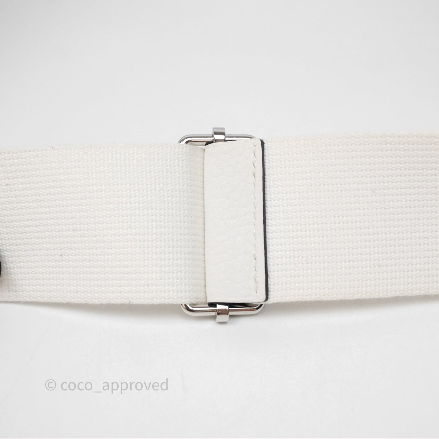 Hermes Evelyne III 29 New White 0U Clemence Palladium Hardware