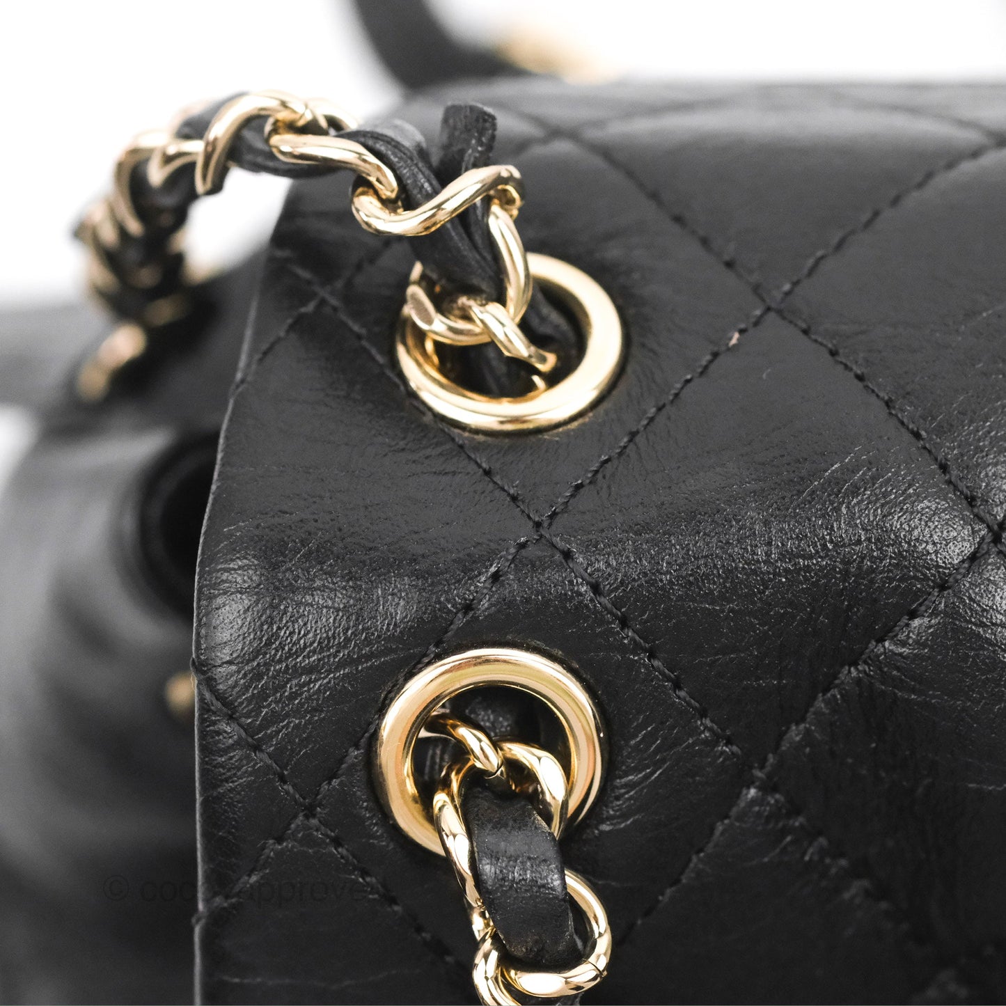 Chanel Quilted Small Duma Drawstring Backpack Black Calfskin Gold Hardware