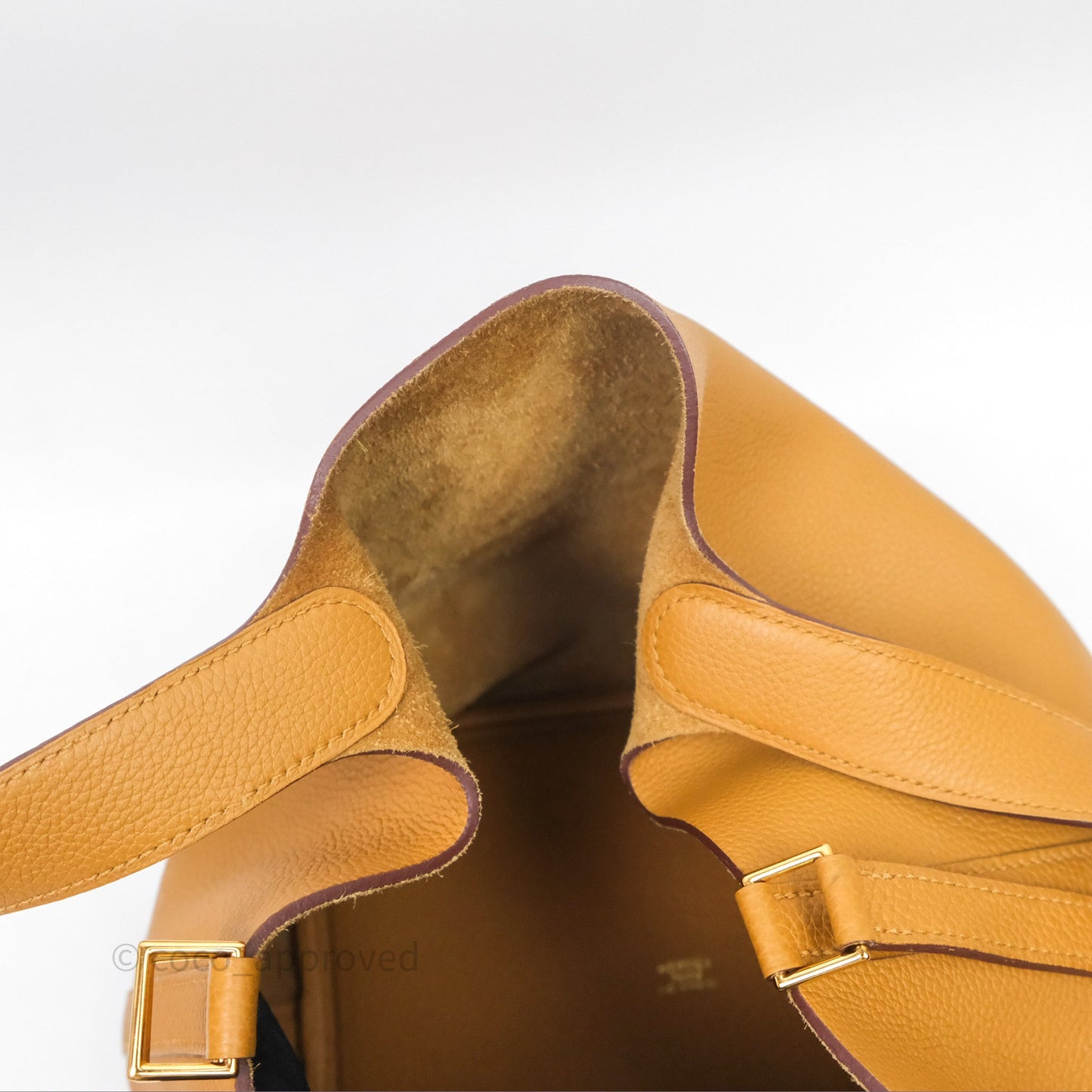 Hermès Picotin 22 Sesame 2S Taurillon Maurice Gold Hardware
