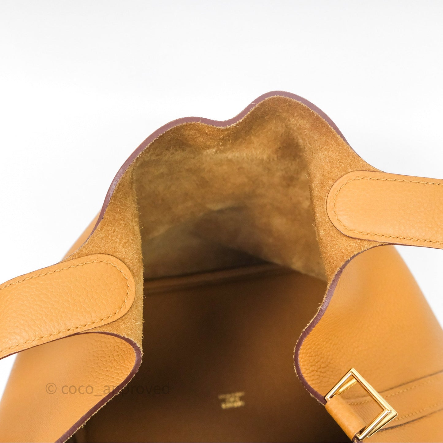 Hermès Picotin 22 Sesame 2S Taurillon Maurice Gold Hardware