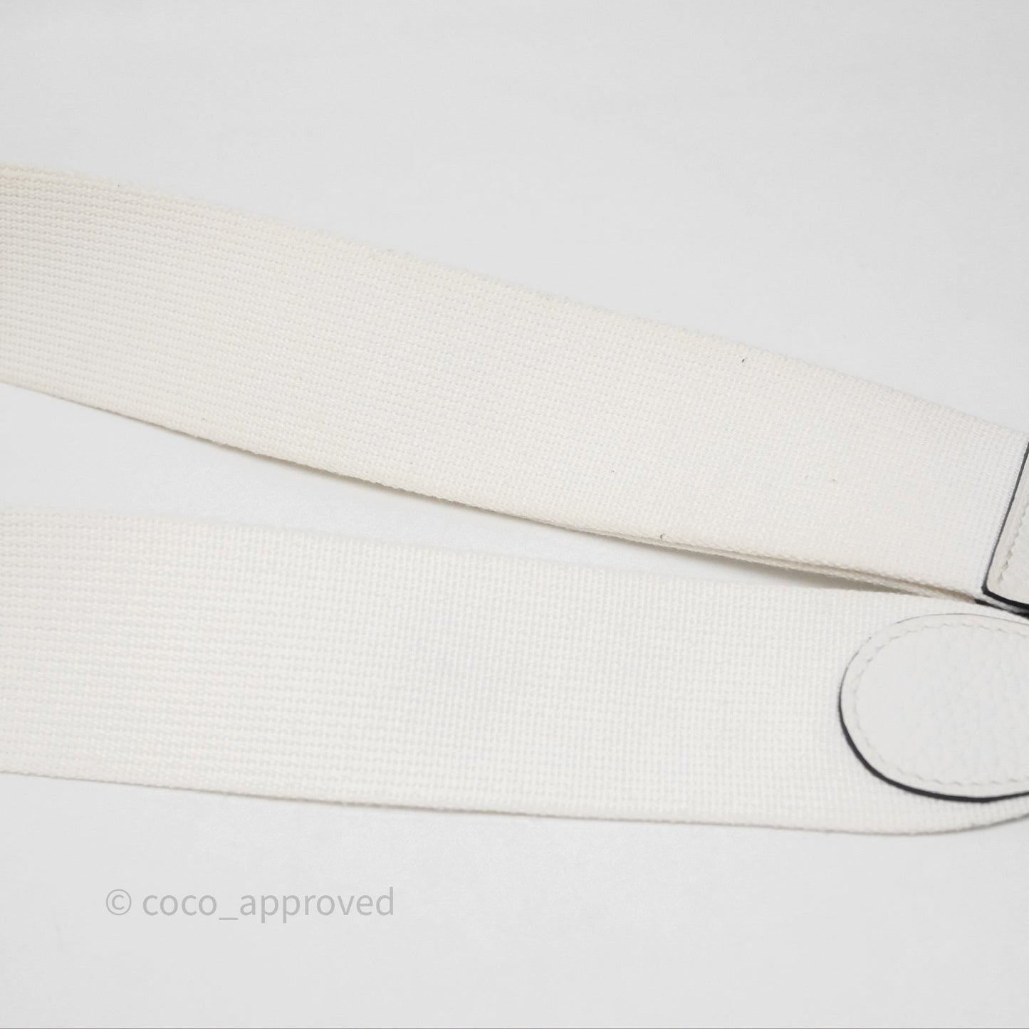 Hermes Evelyne III 29 New White 0U Clemence Palladium Hardware