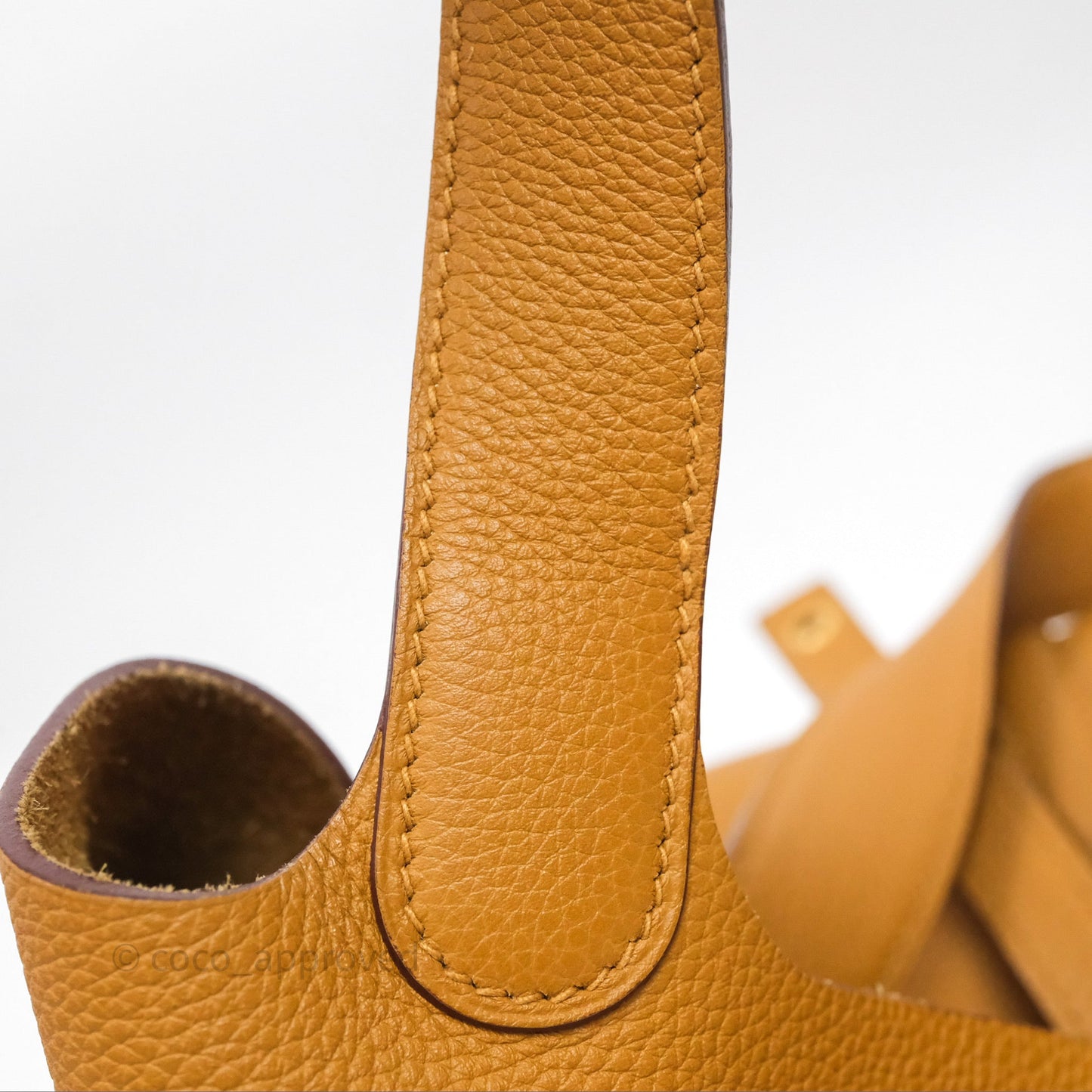 Hermès Picotin 22 Sesame 2S Taurillon Maurice Gold Hardware