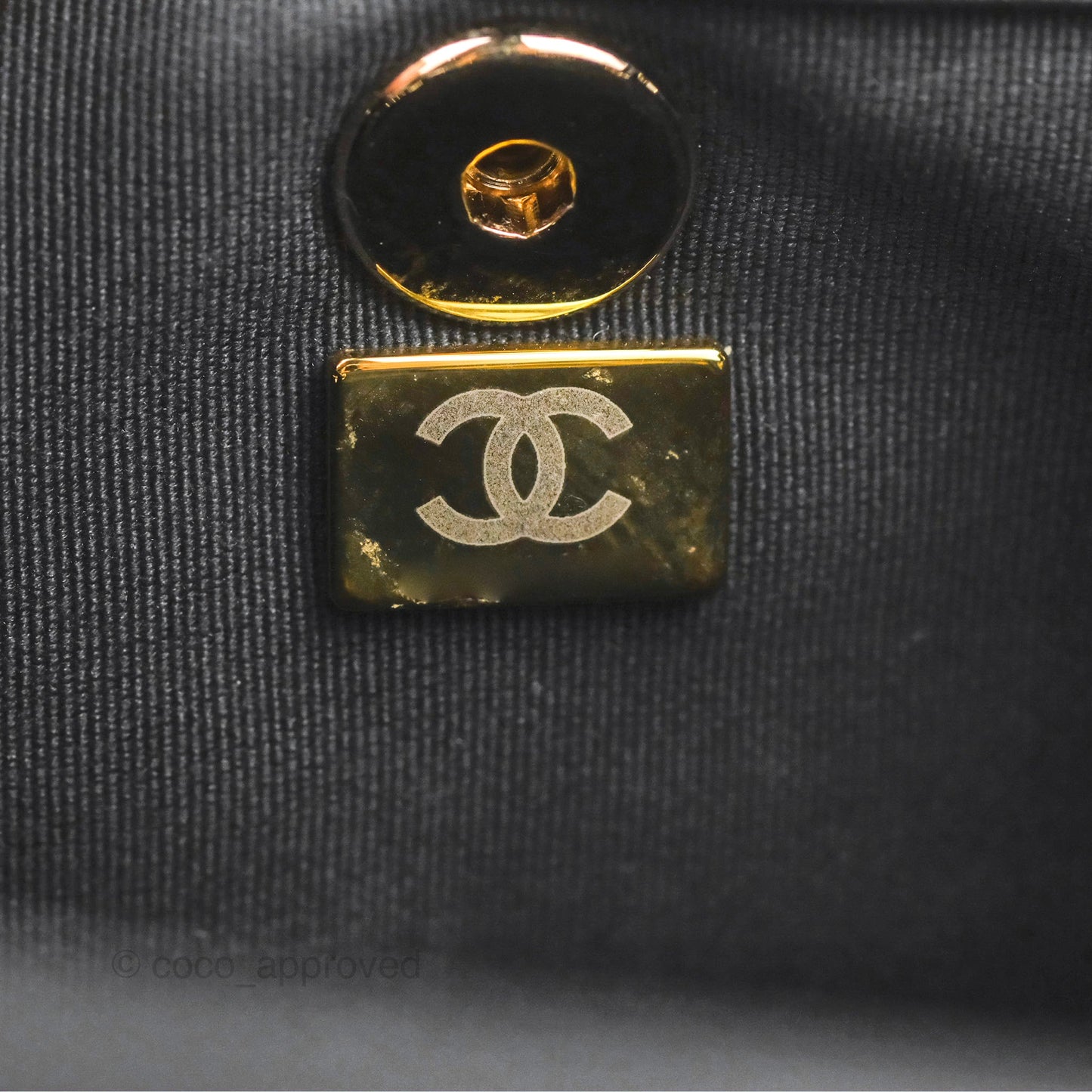 Chanel Quilted Small Duma Drawstring Backpack Black Calfskin Gold Hardware
