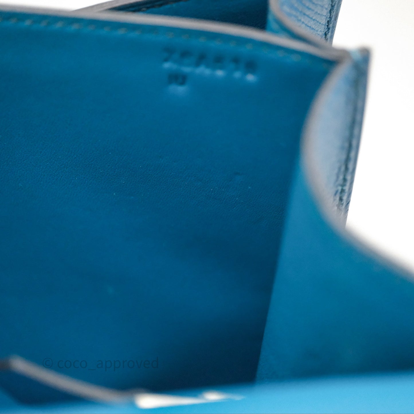 Hermès Constance 24 Bleu Epsom Palladium Hardware