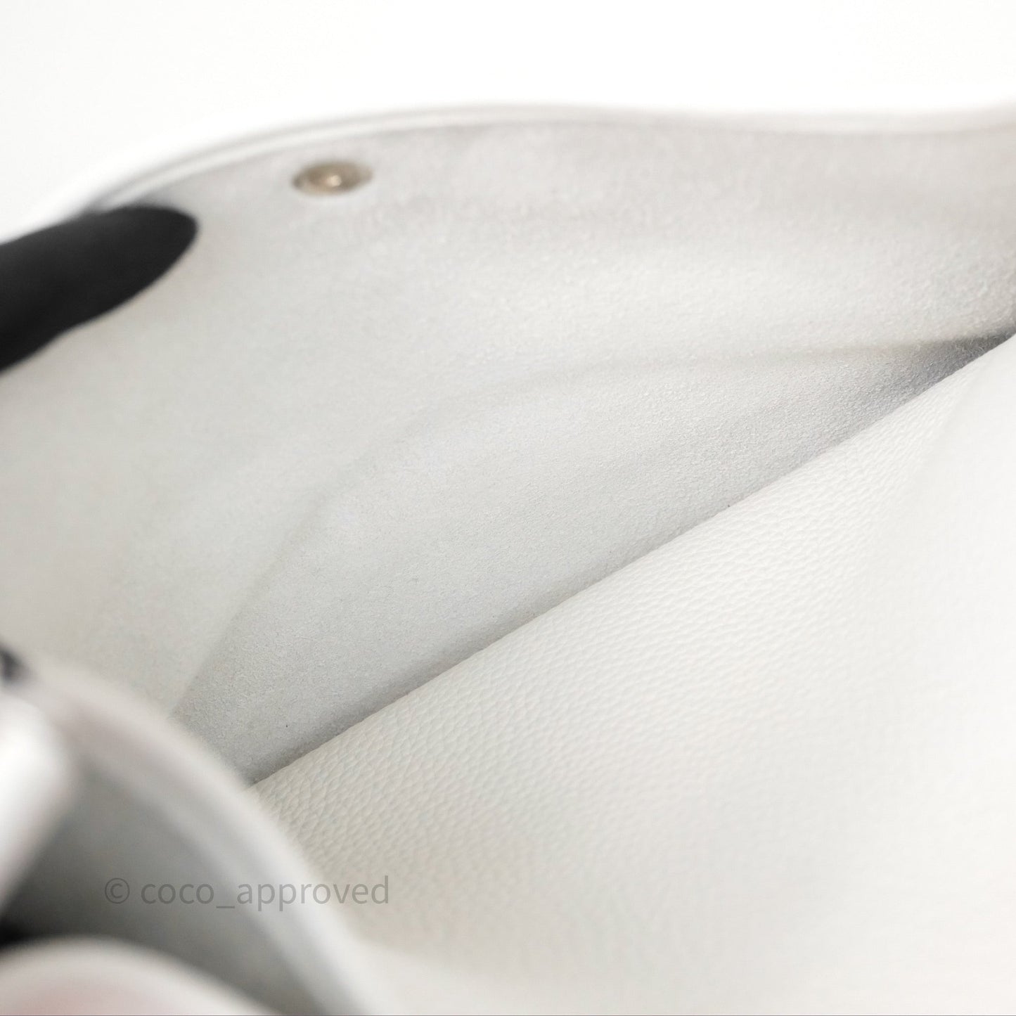 Hermes Evelyne III 29 New White 0U Clemence Palladium Hardware