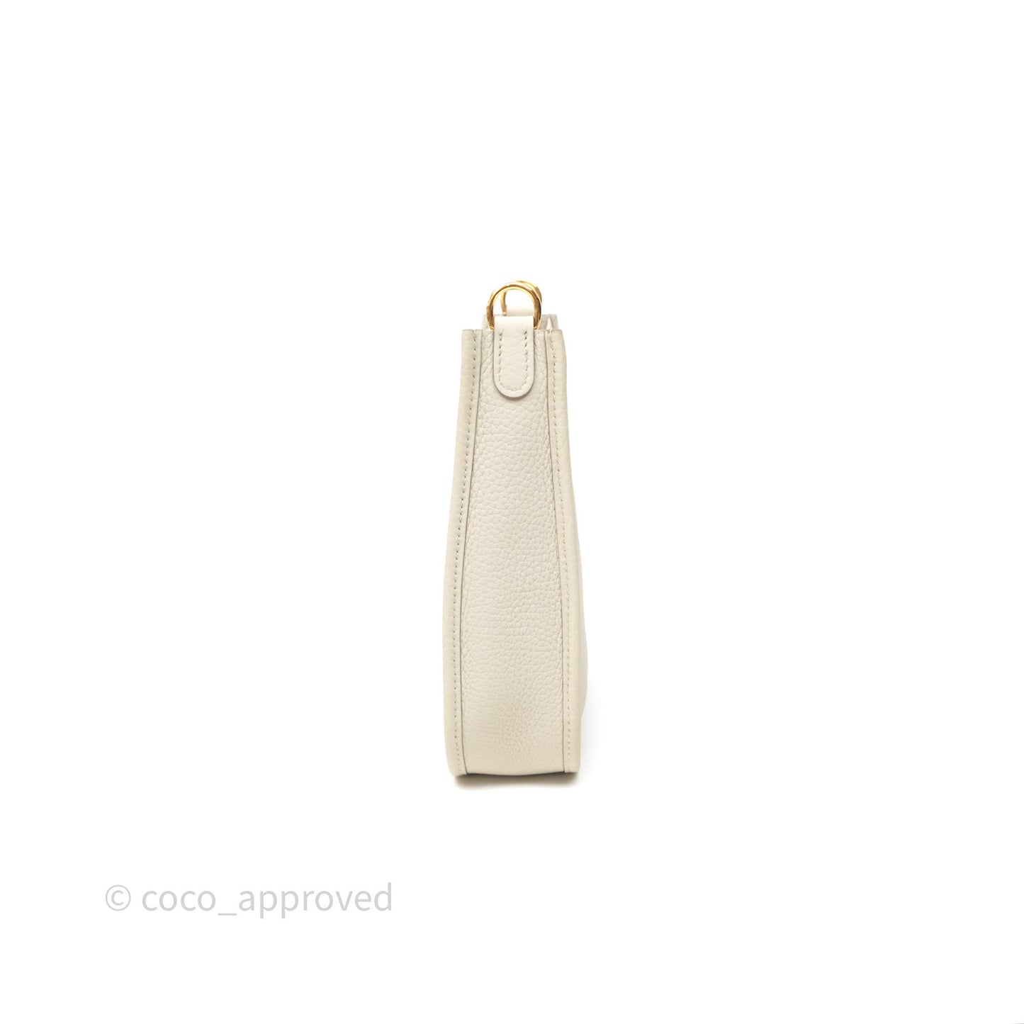 Hermès Mini Evelyne 16 Beton 8L Clemence Gold Hardware