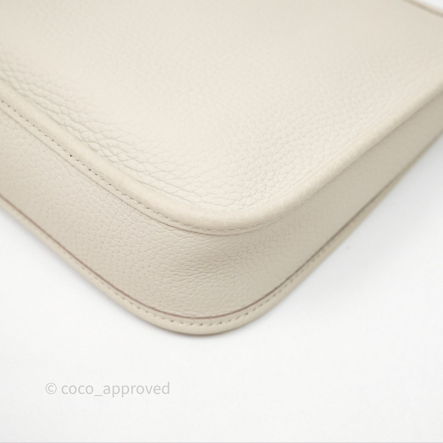 Hermès Mini Evelyne 16 Beton 8L Clemence Gold Hardware