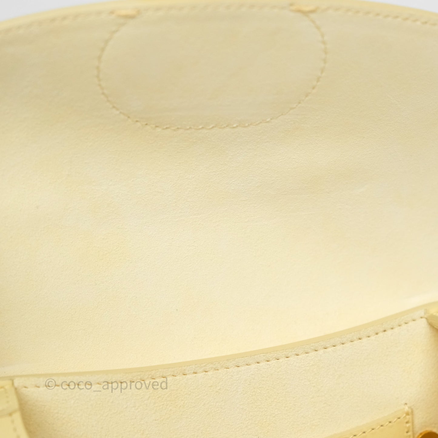 Christian Dior Small Bobby Bag Yellow Calfskin Gold Hardware