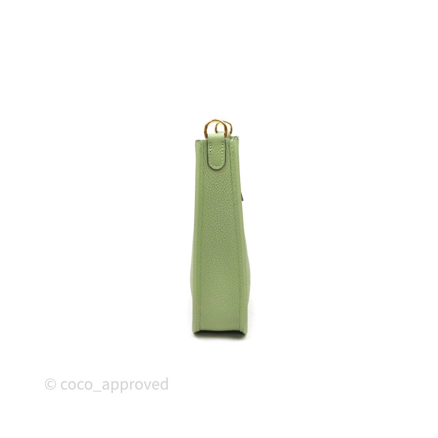 Hermès Mini Evelyne 16 Amazone Vert Criquet Clemence Gold Hardware