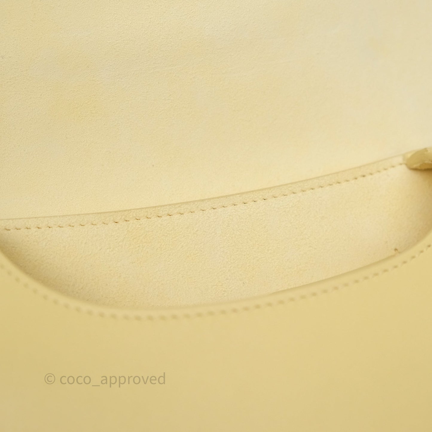 Christian Dior Small Bobby Bag Yellow Calfskin Gold Hardware