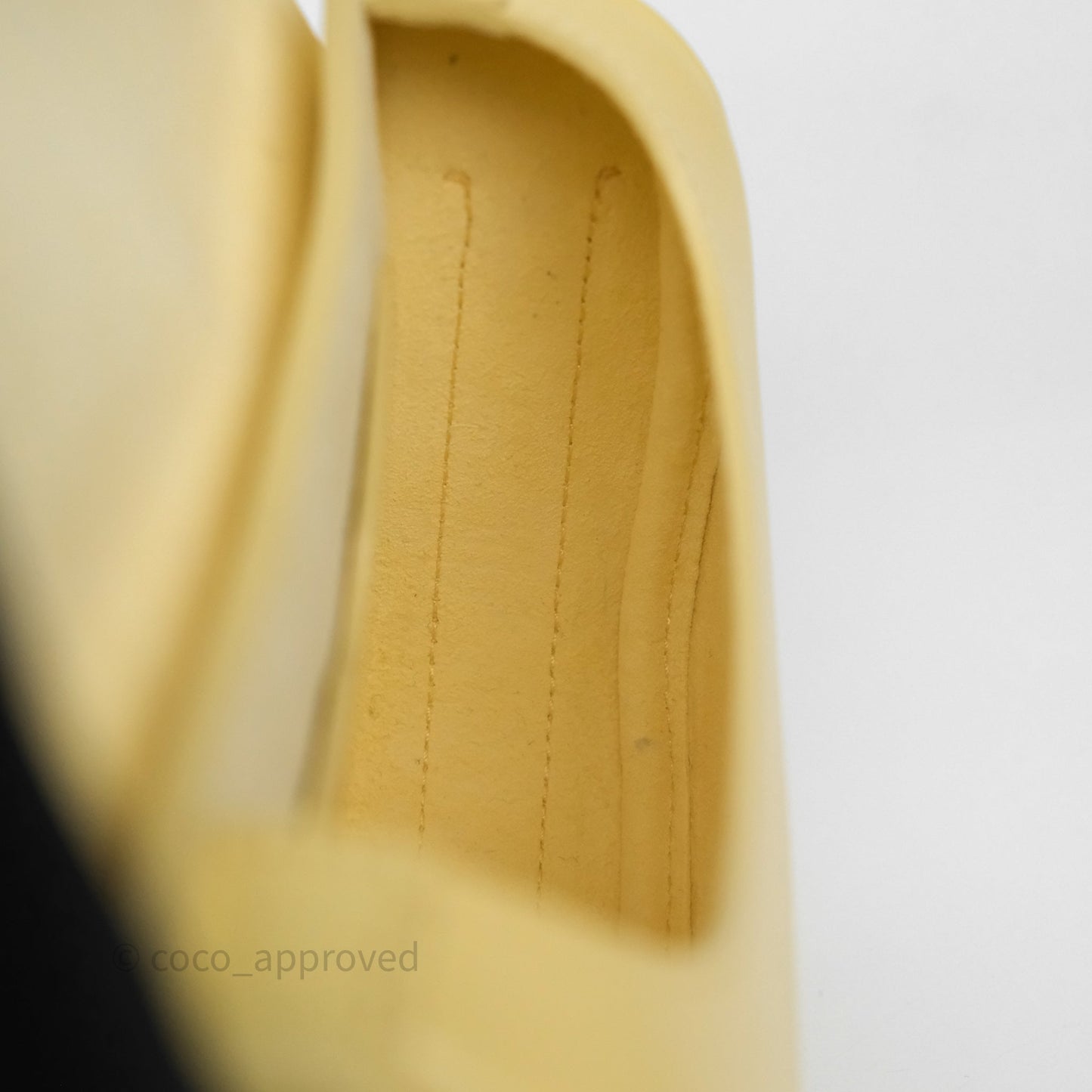 Christian Dior Small Bobby Bag Yellow Calfskin Gold Hardware