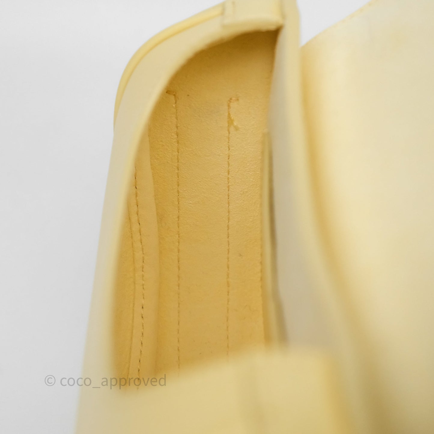 Christian Dior Small Bobby Bag Yellow Calfskin Gold Hardware