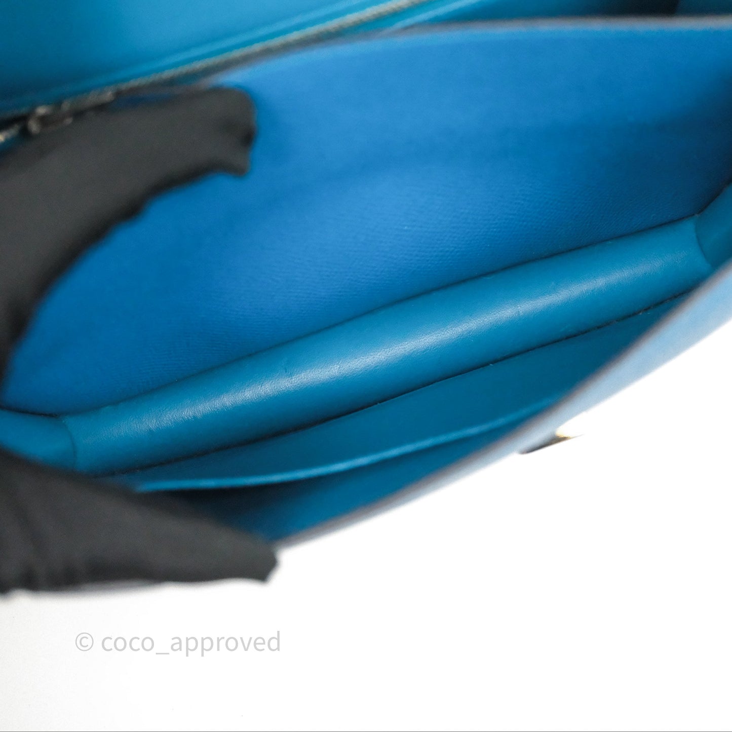 Hermès Constance 24 Bleu Epsom Palladium Hardware