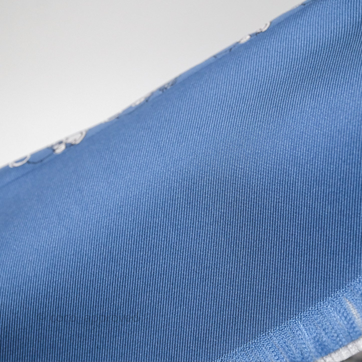 Hermes Scarf Bleu Silk
