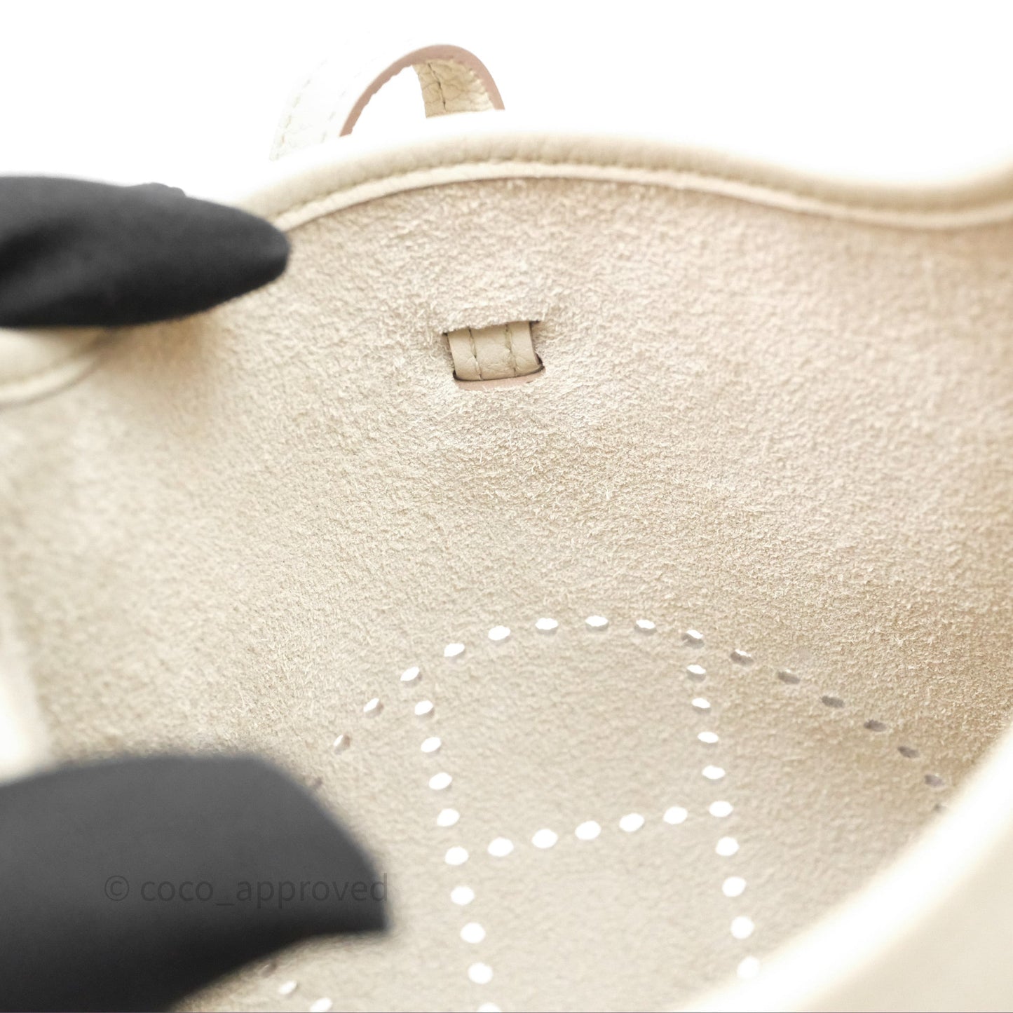 Hermès Mini Evelyne 16 Beton 8L Clemence Gold Hardware