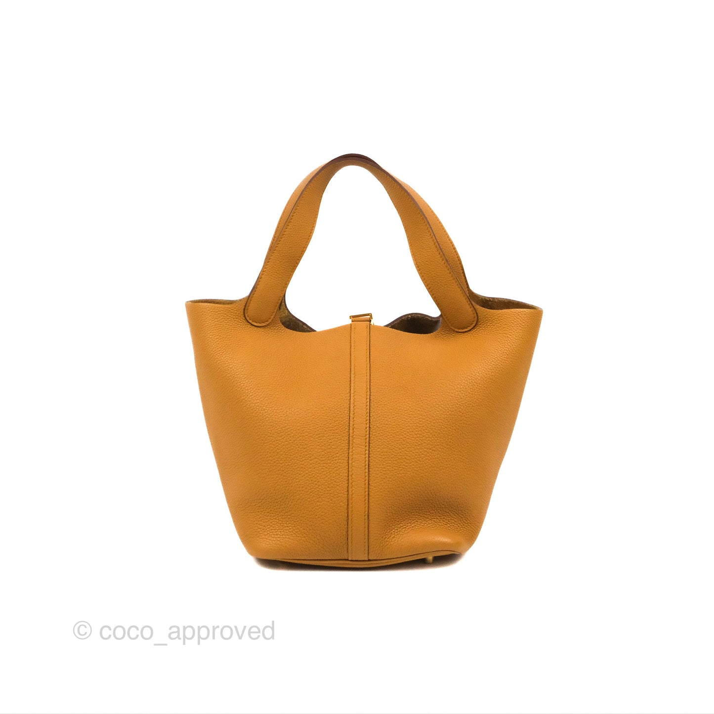 Hermès Picotin 22 Sesame 2S TM Gold Hardware