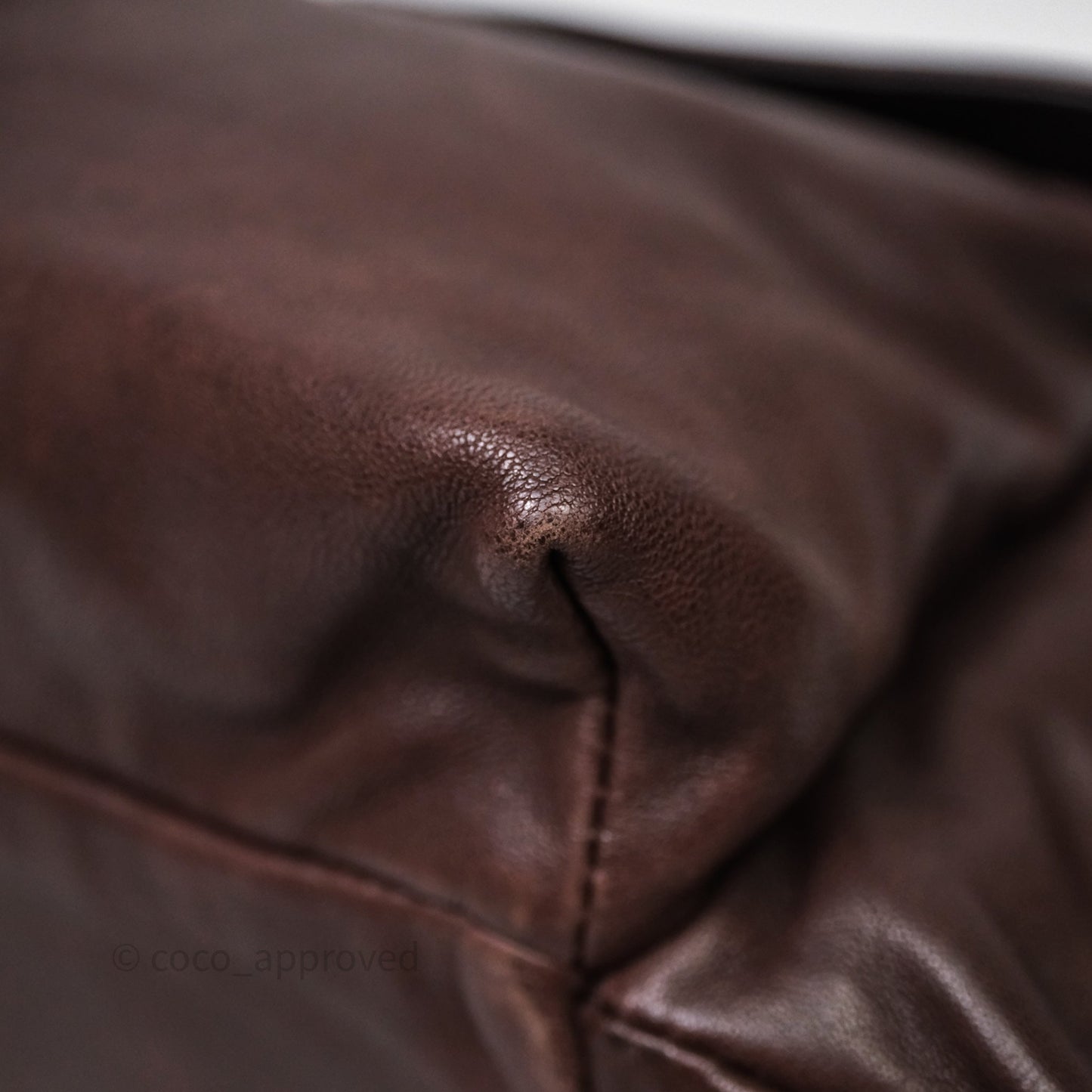 Prada Explore Medium Nappa Leather Shoulder Bag Chocolate Brown