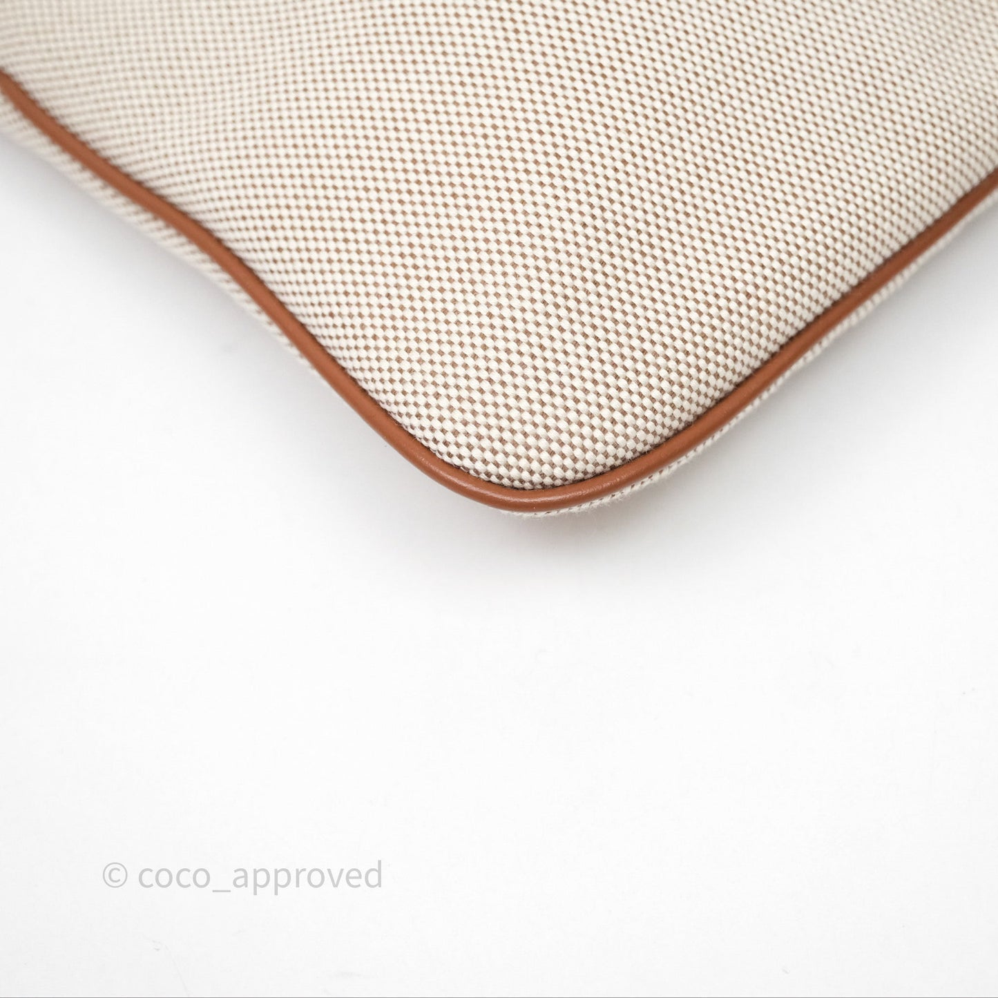 Miu Miu Mini IVY Canvas Beige/Brandy