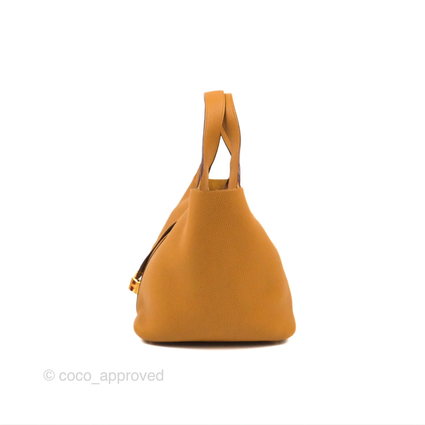 Hermès Picotin 22 Sesame 2S TM Gold Hardware