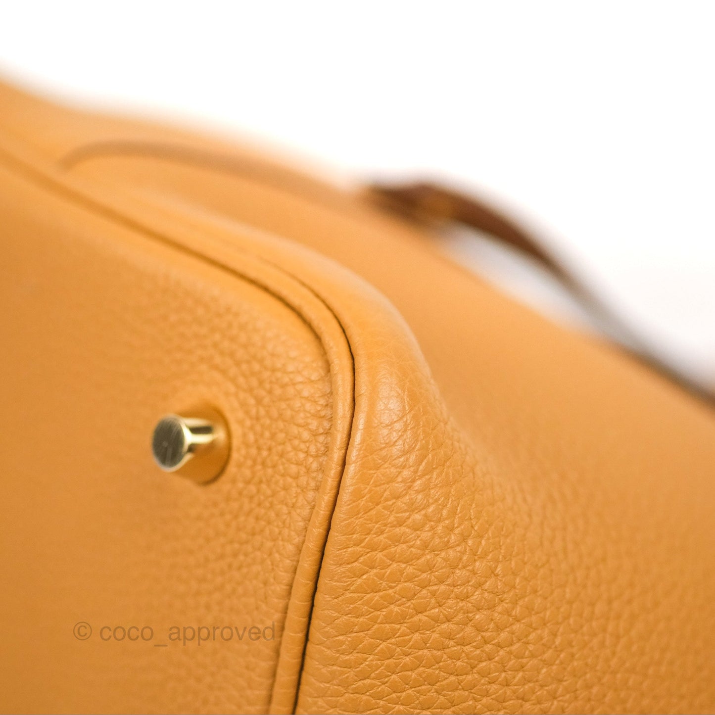 Hermès Picotin 22 Sesame 2S TM Gold Hardware