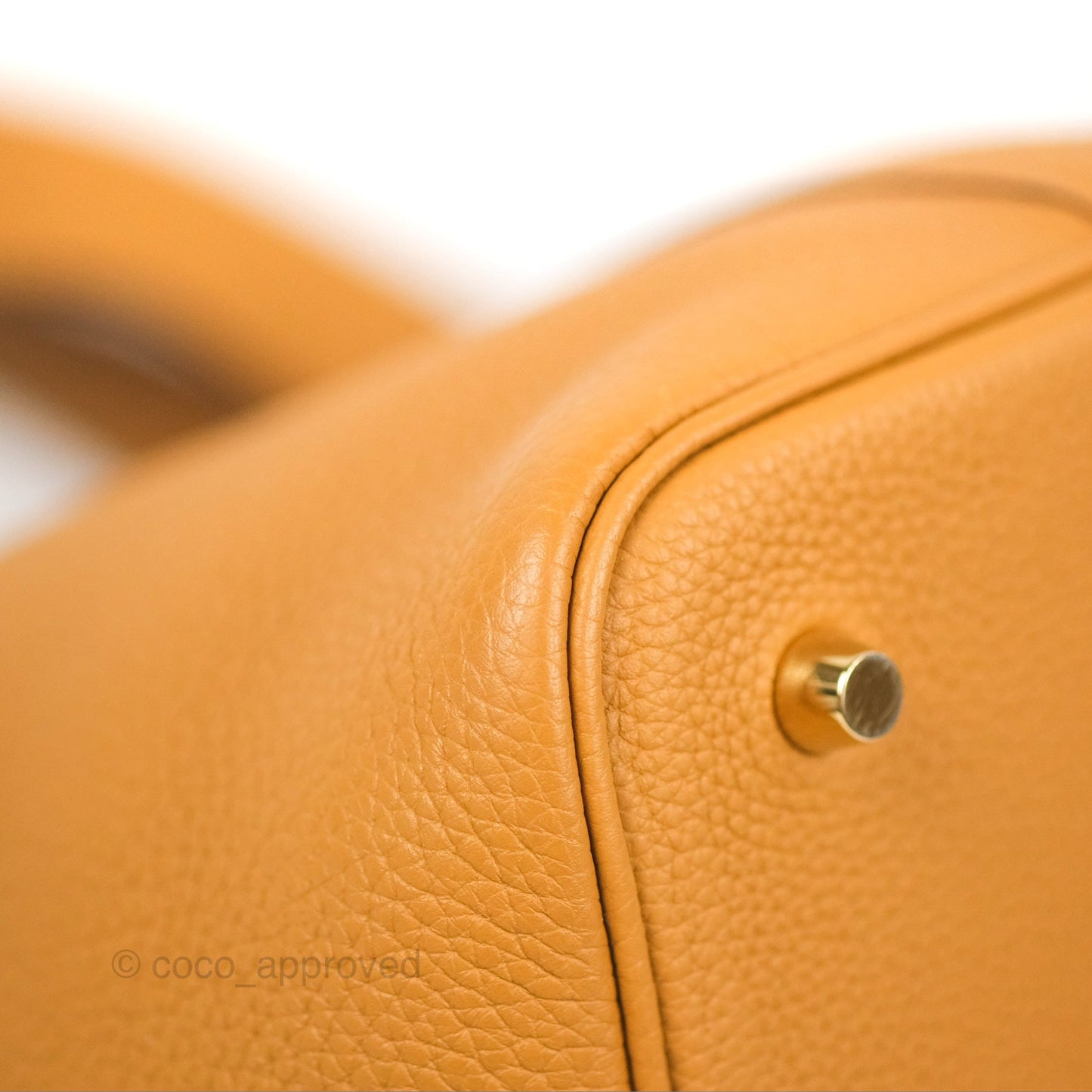 Hermès Picotin 22 Sesame 2S TM Gold Hardware