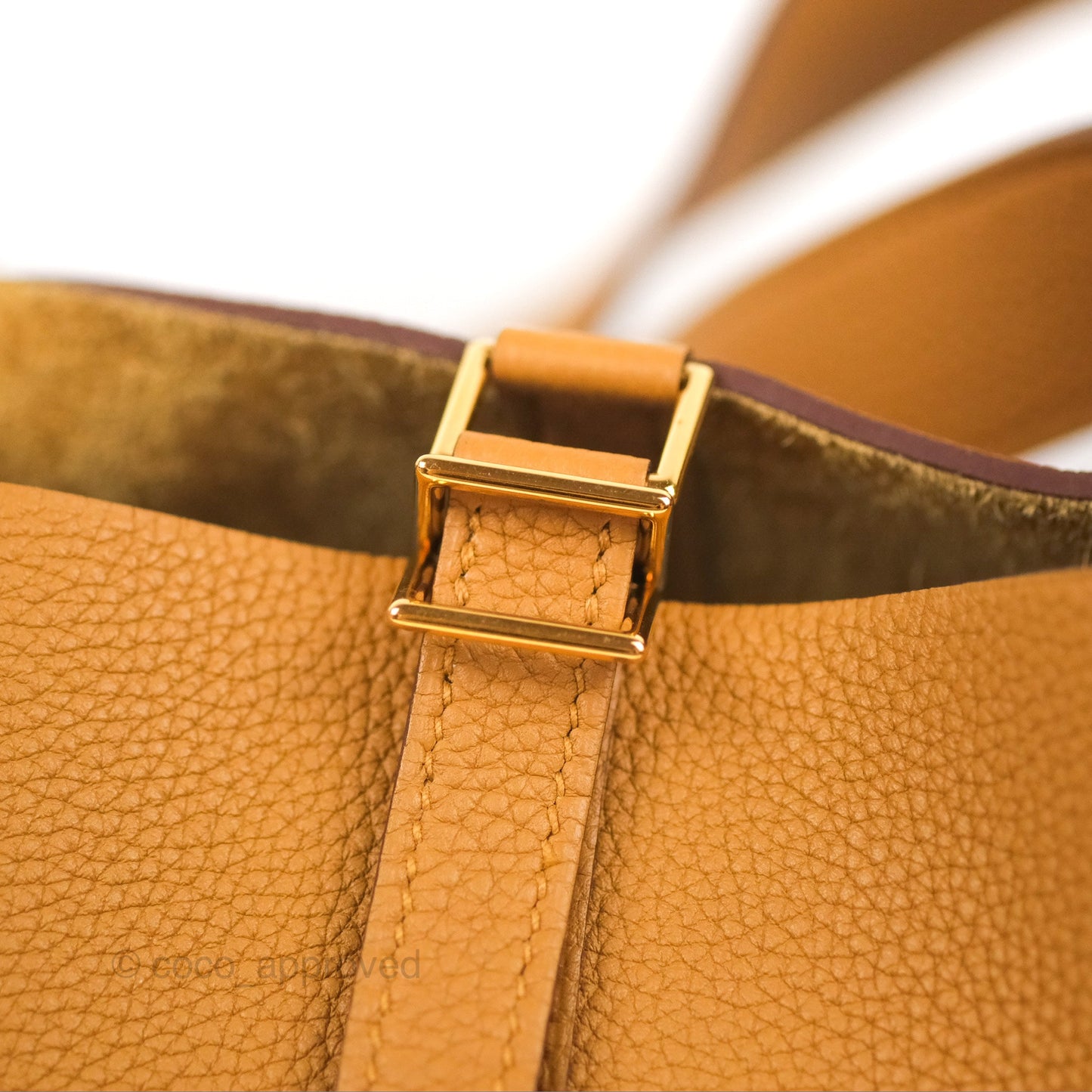 Hermès Picotin 22 Sesame 2S TM Gold Hardware
