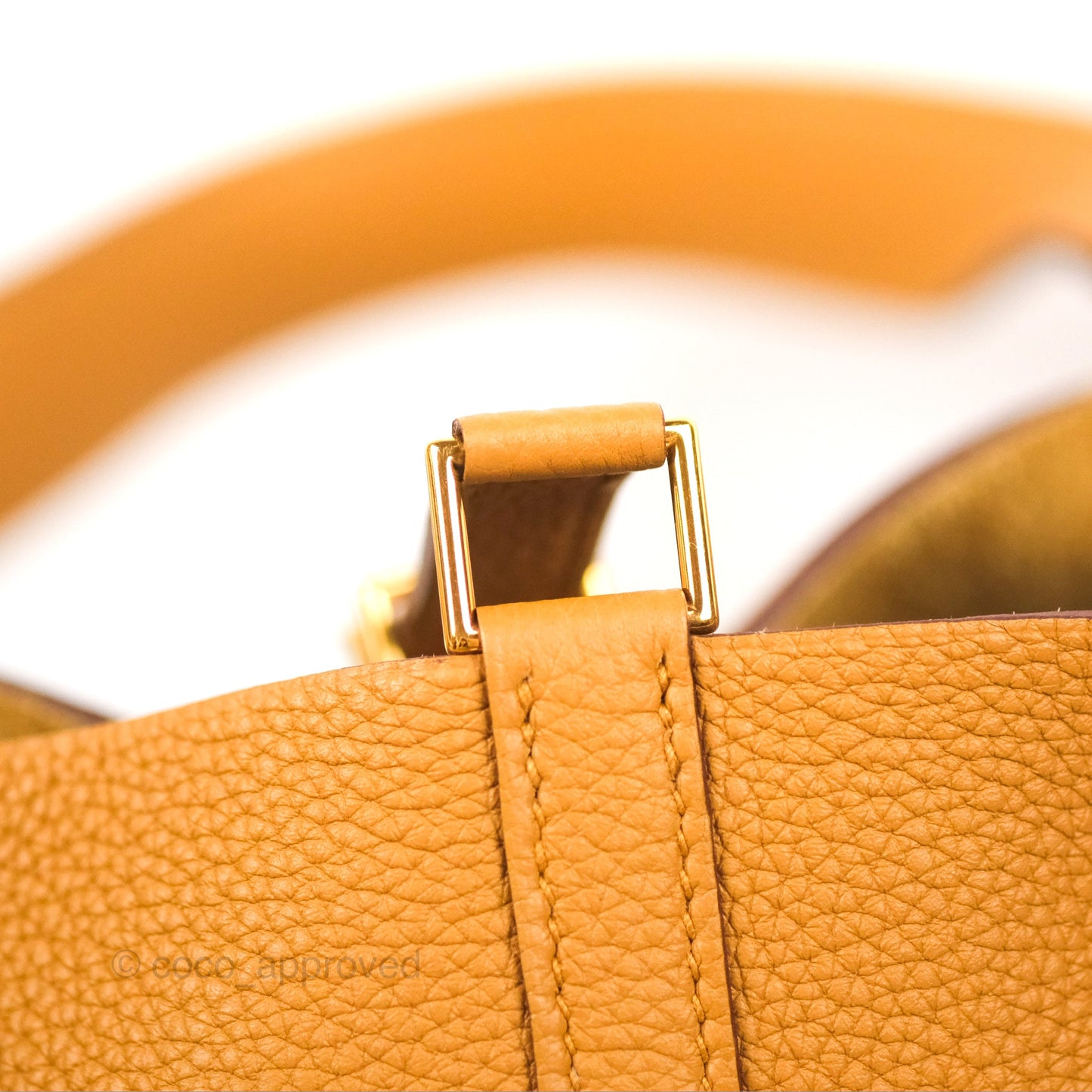Hermès Picotin 22 Sesame 2S TM Gold Hardware