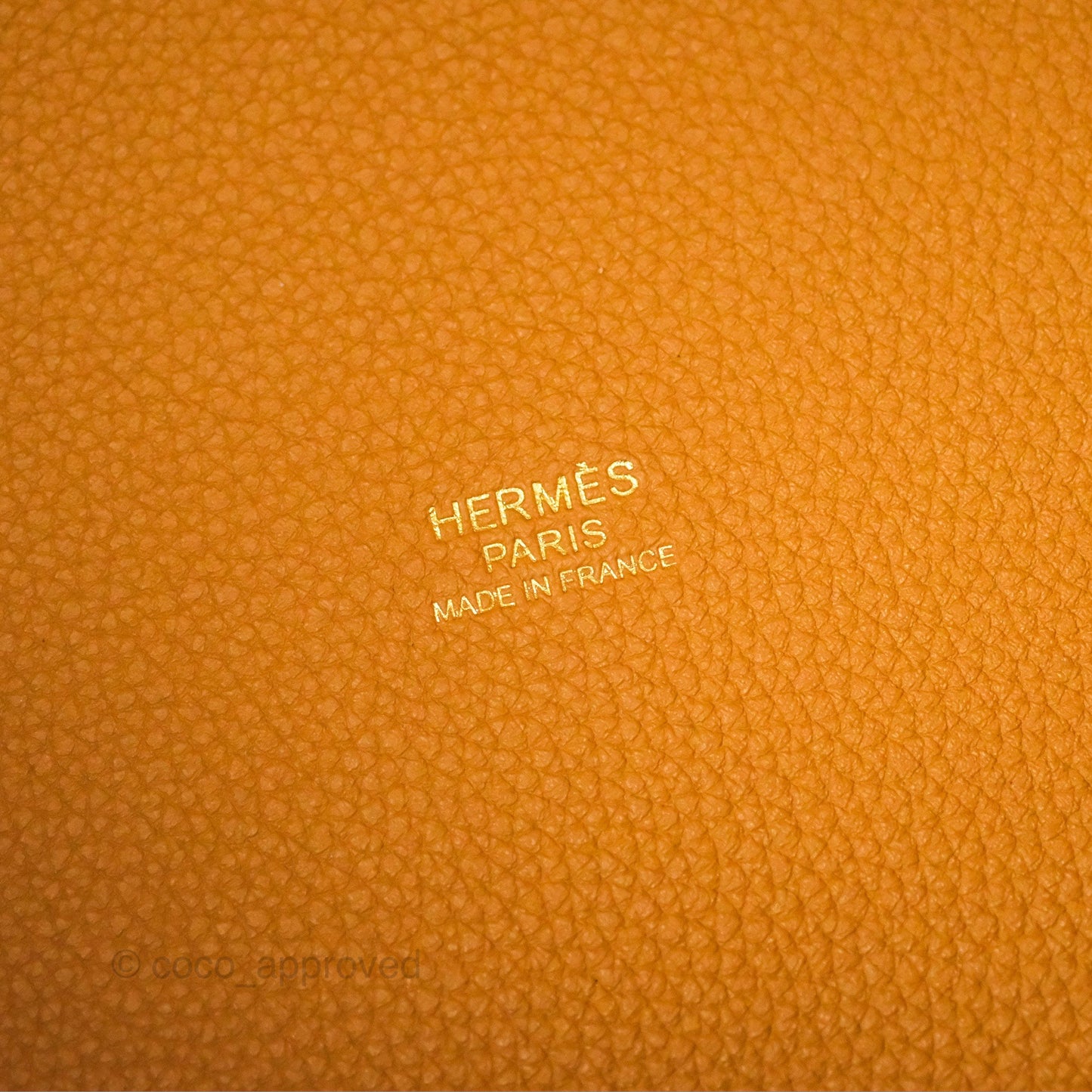 Hermès Picotin 22 Sesame 2S TM Gold Hardware