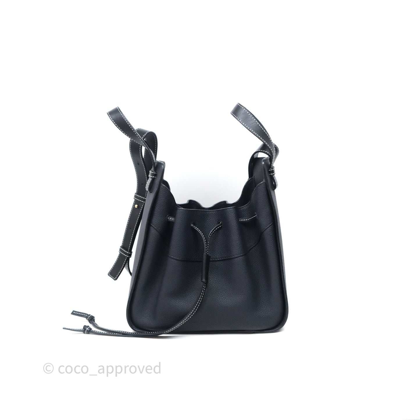 Loewe Small Hammock Shoulder Bag Calfskin Navy