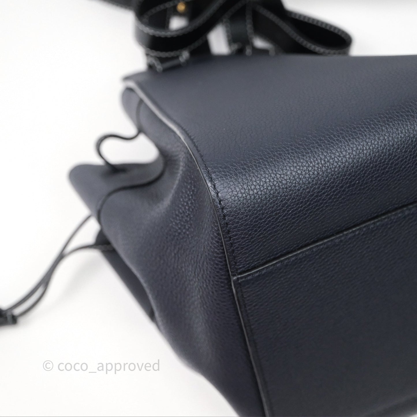 Loewe Small Hammock Shoulder Bag Calfskin Navy