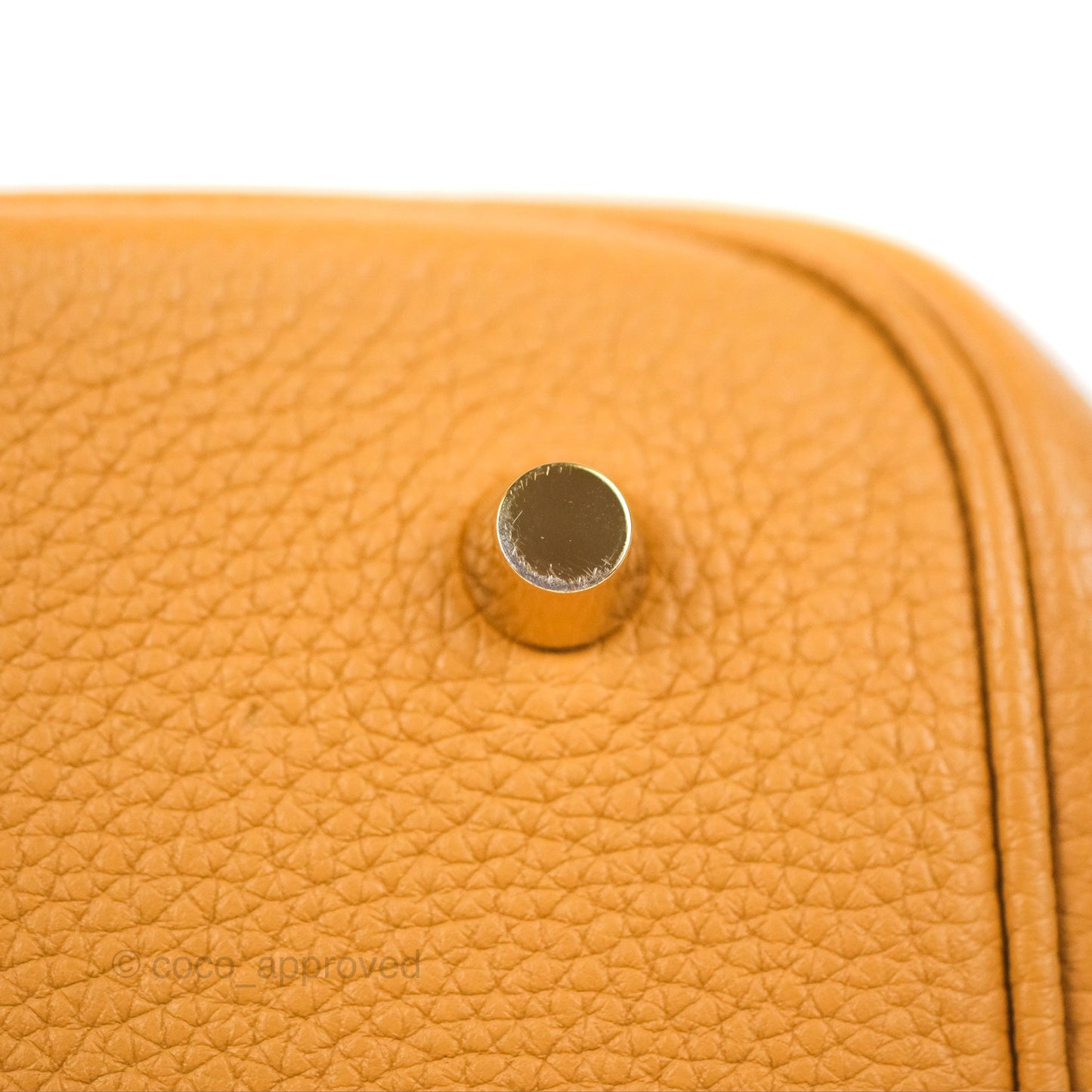 Hermès Picotin 22 Sesame 2S TM Gold Hardware