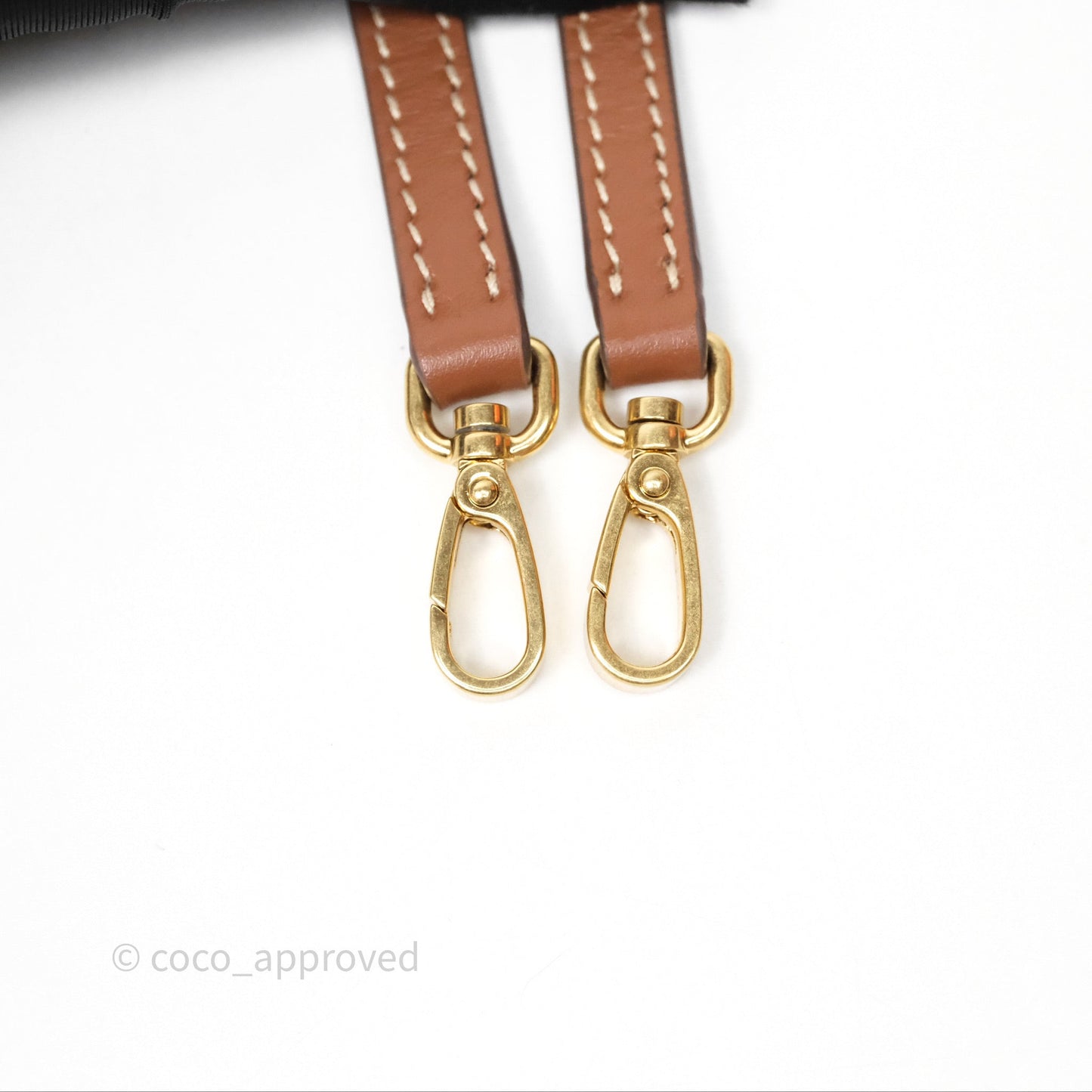 Miu Miu Mini IVY Canvas Beige/Brandy