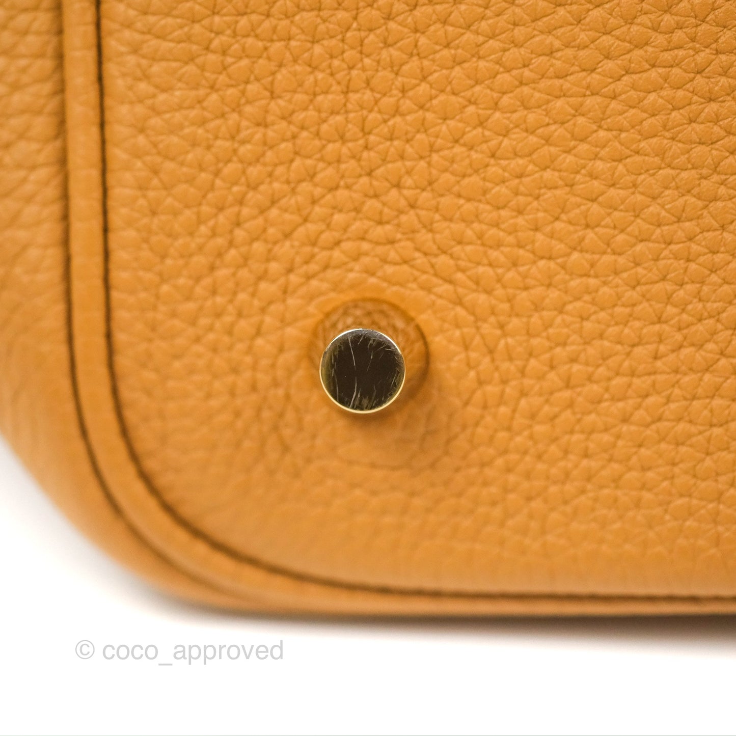 Hermès Picotin 22 Sesame 2S TM Gold Hardware
