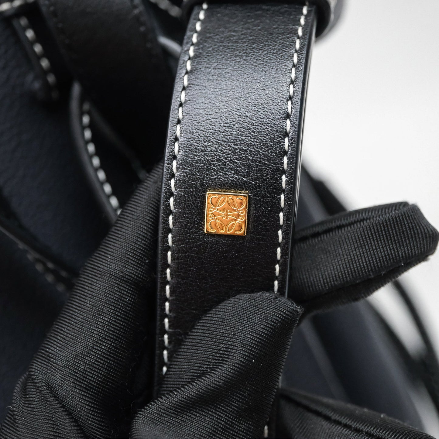 Loewe Small Hammock Shoulder Bag Calfskin Navy