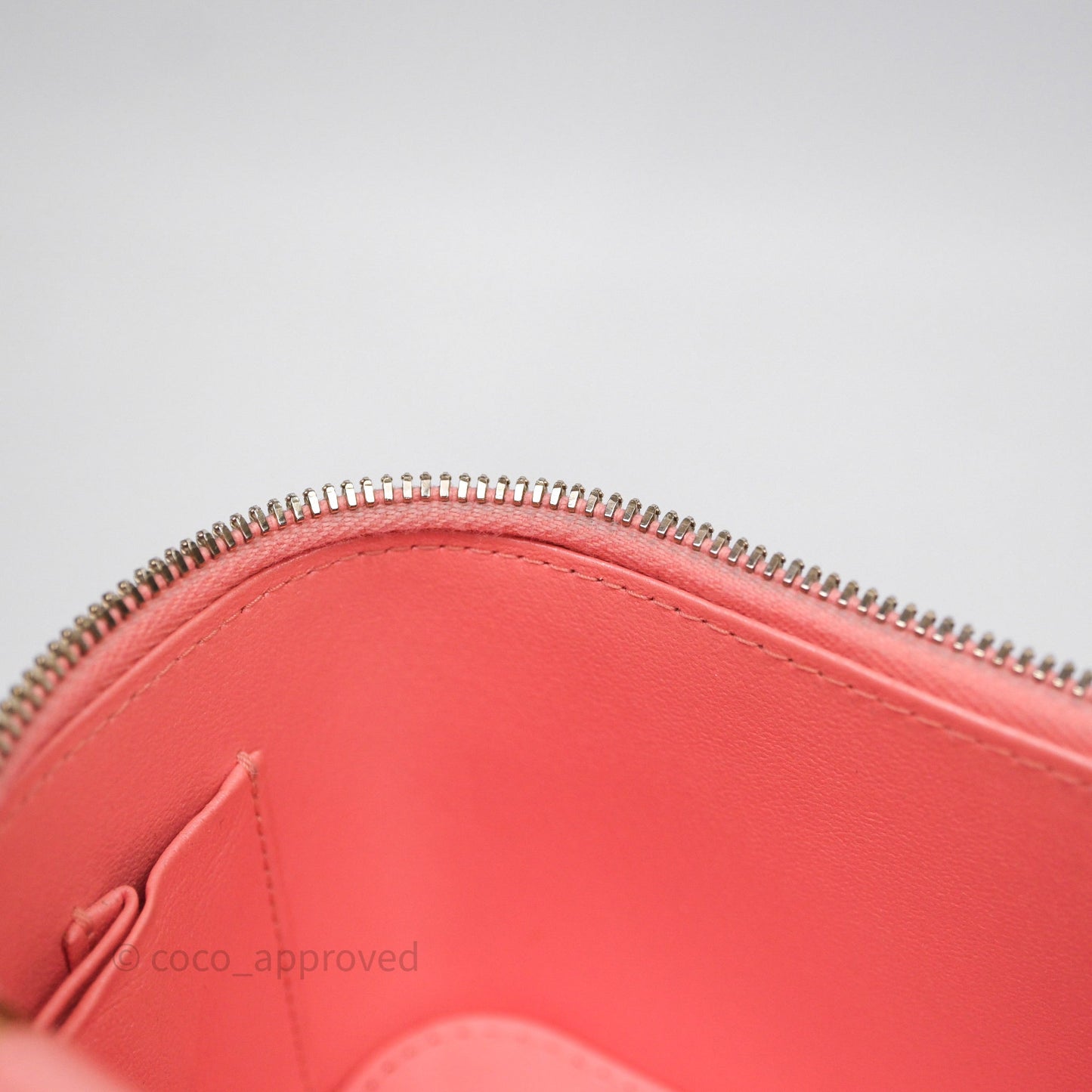 Chanel Quilted Vanity With Chain Pink Gold Hardware