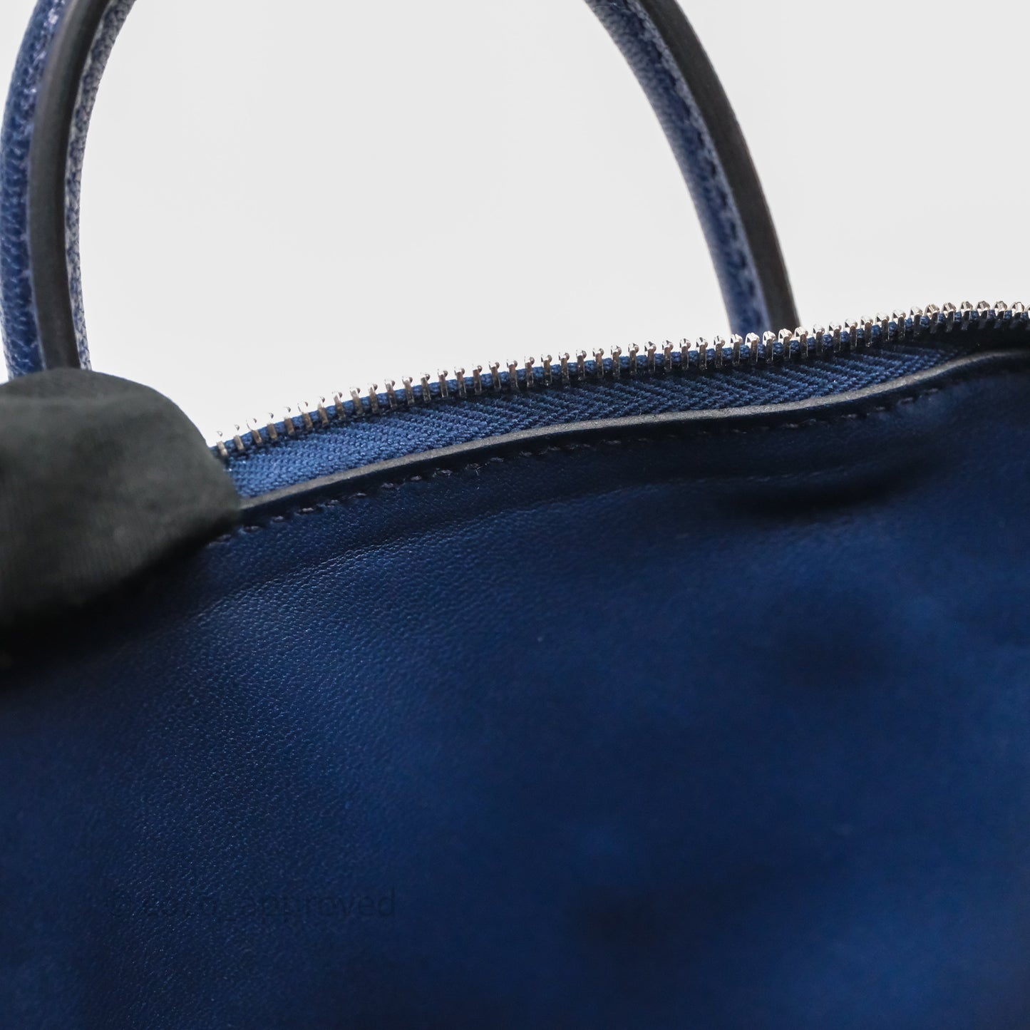 Hermès Bolide Mini 1923 Bleu Chèvre Mysore Palladium Hardware