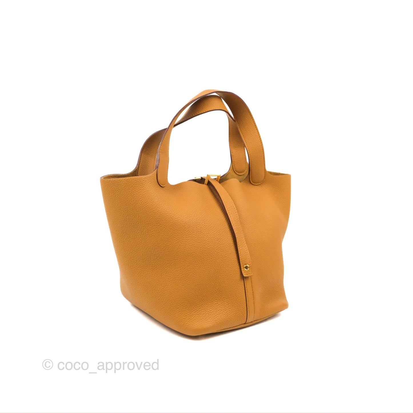 Hermès Picotin 22 Sesame 2S TM Gold Hardware