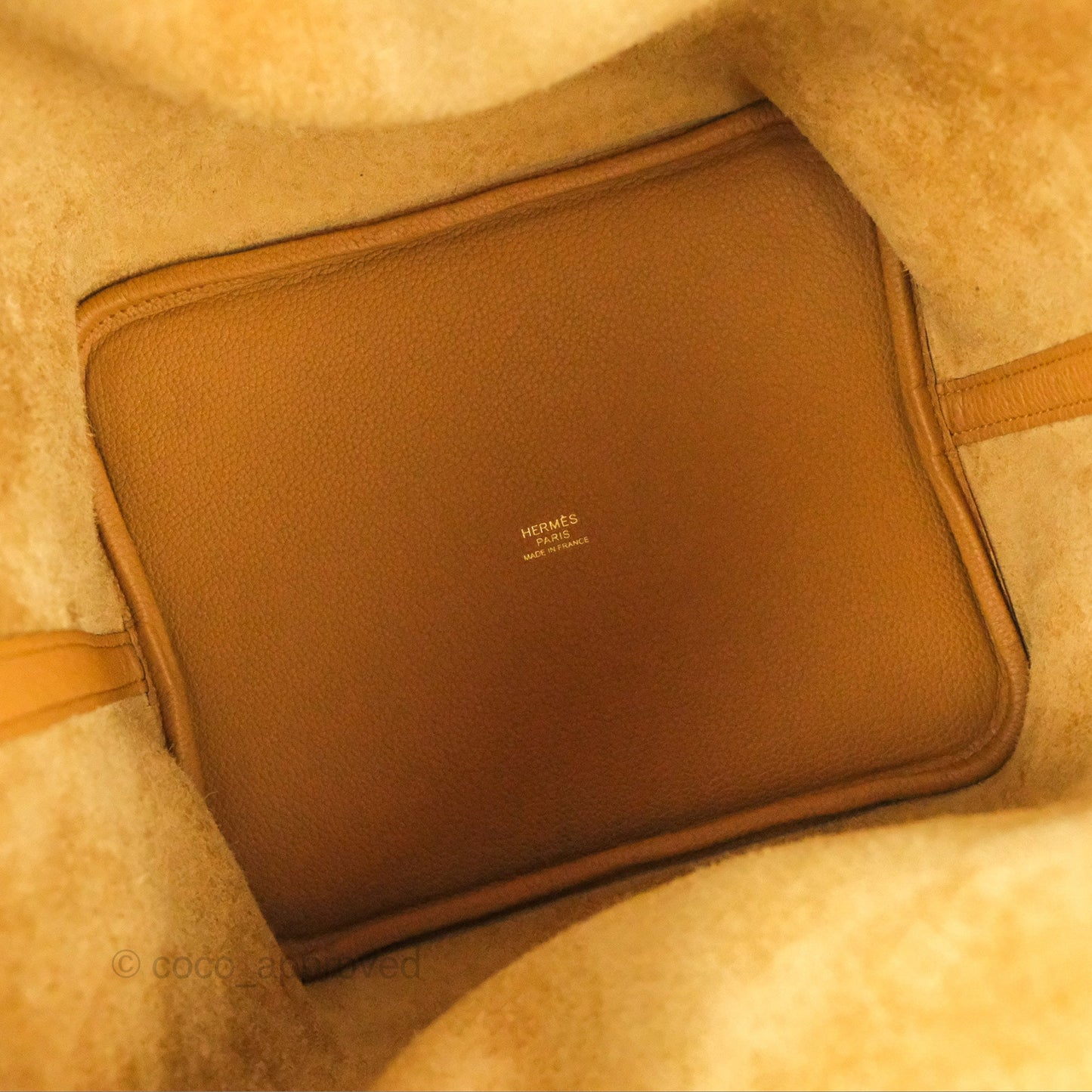 Hermès Picotin 22 Sesame 2S TM Gold Hardware