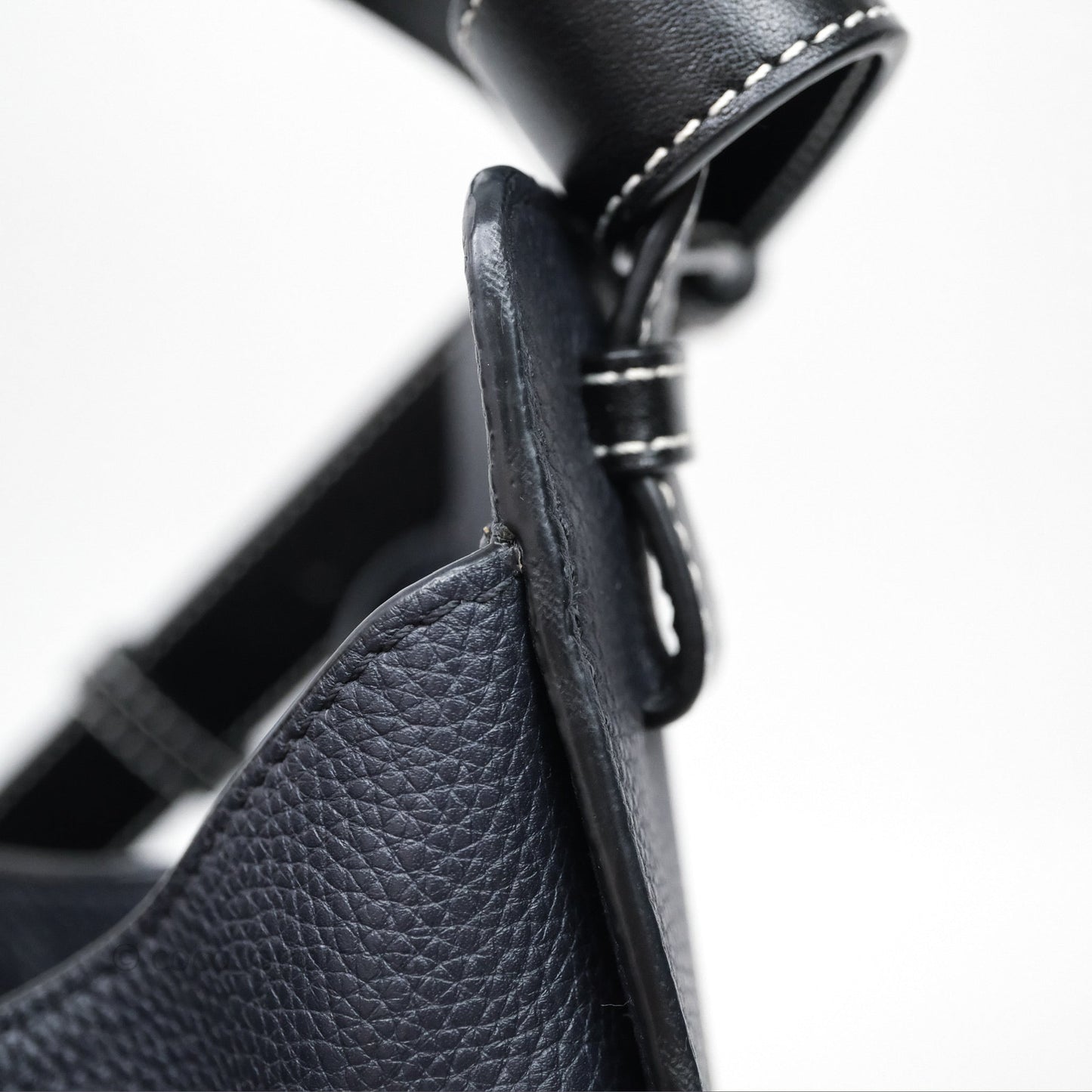 Loewe Small Hammock Shoulder Bag Calfskin Navy